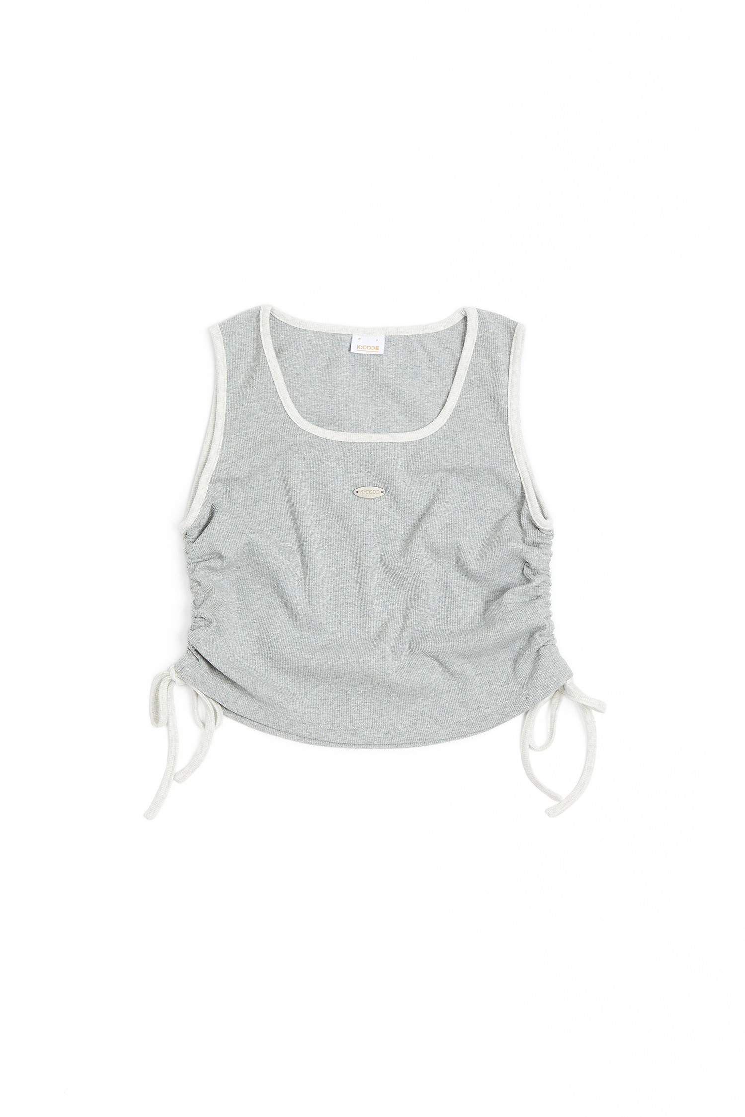 K:CODE 坑條抽繩背心(女)