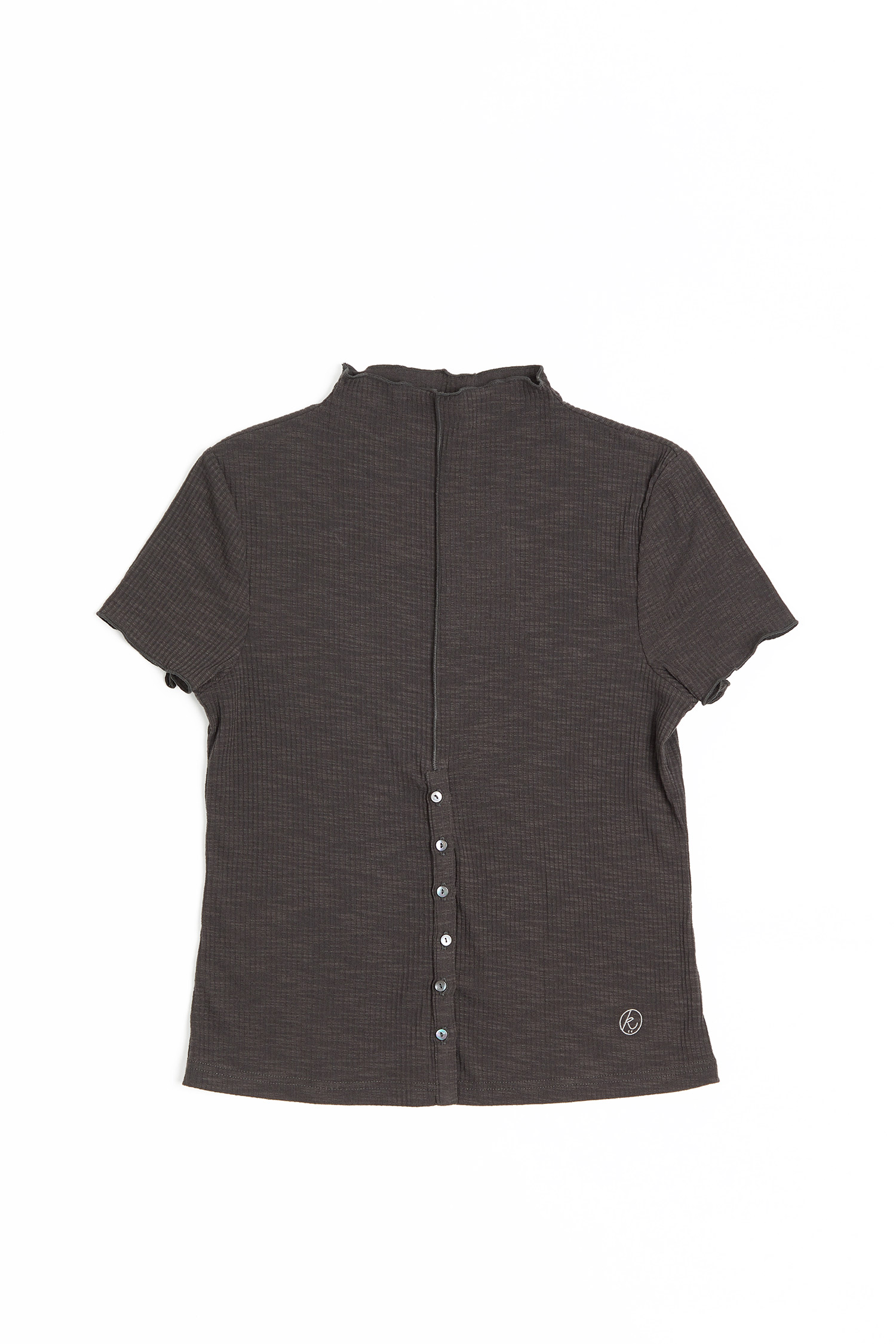 排釦短袖上衣(正反兩穿)(女)