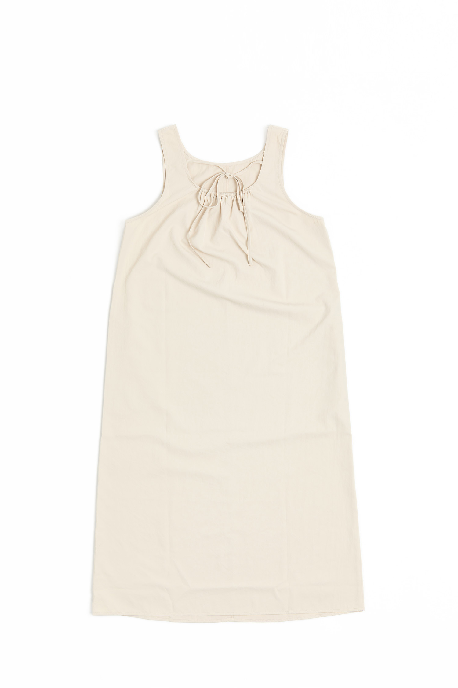 正反兩穿 綁繩長洋裝(女)