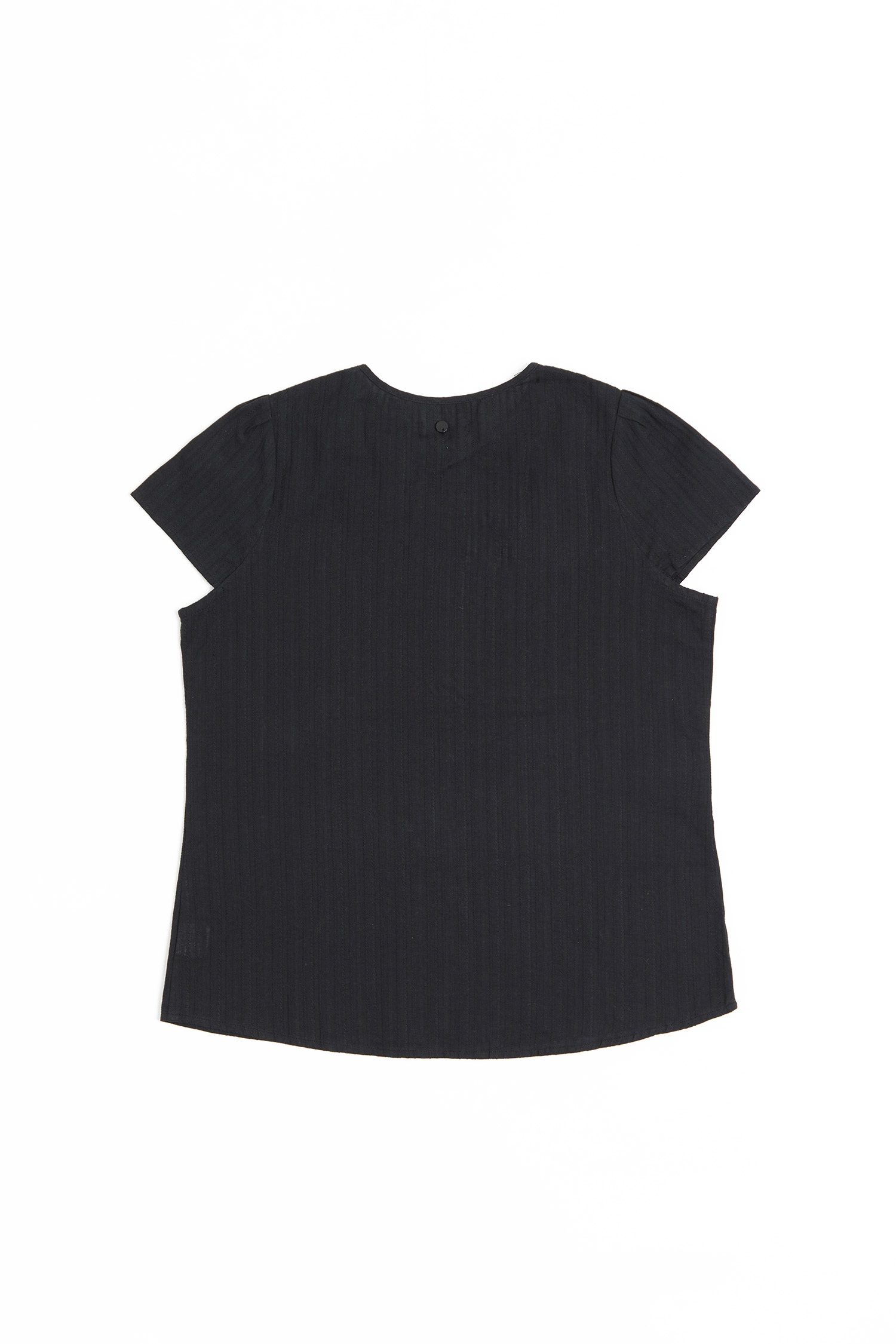 夏日緹花 兩穿綁結襯衫(女)