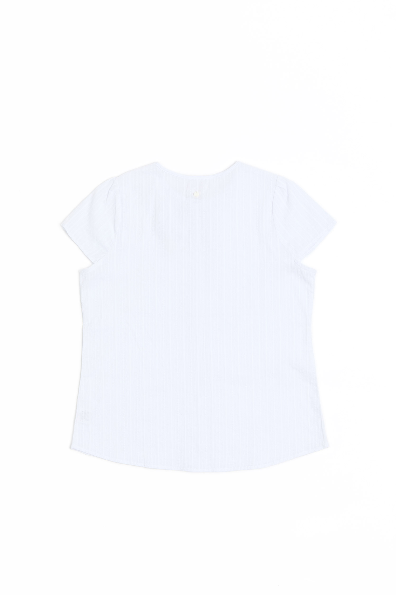 夏日緹花 兩穿綁結襯衫(女)