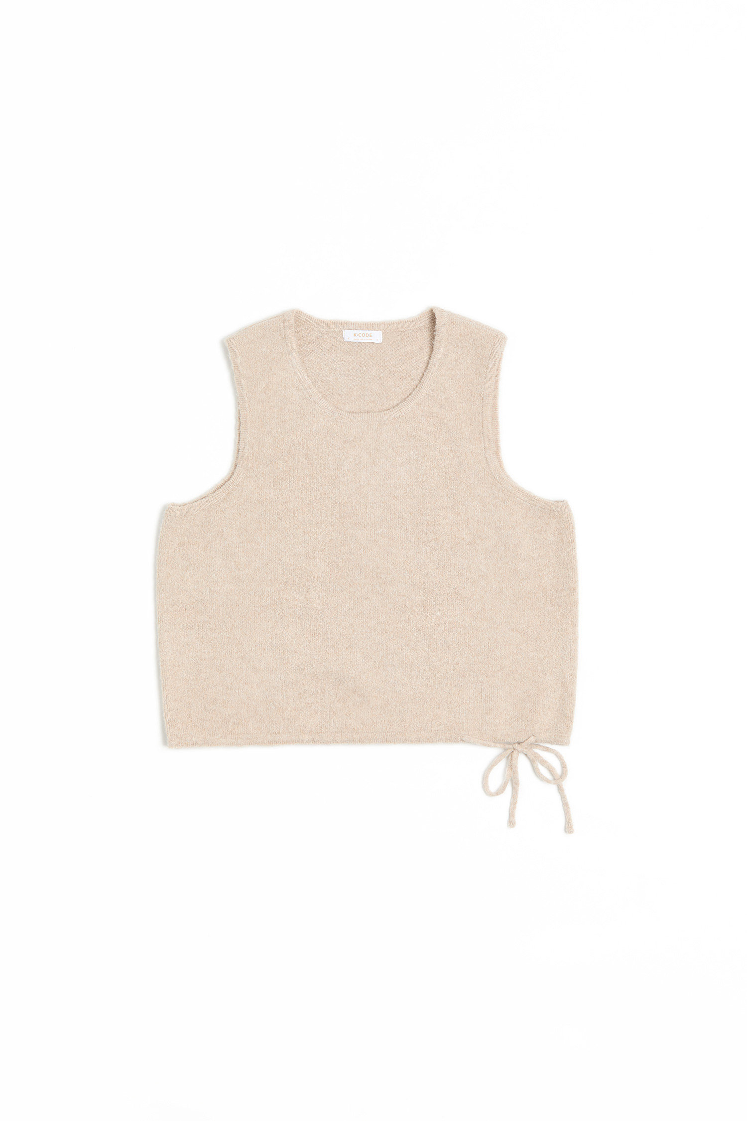 簡約綁結針織背心(女)