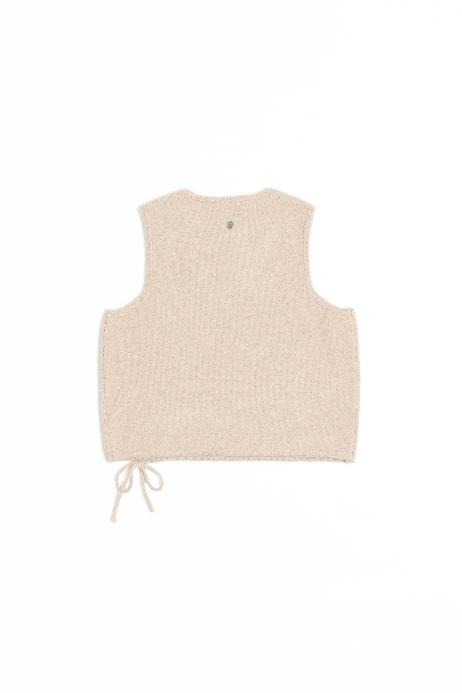 簡約綁結針織背心(女)