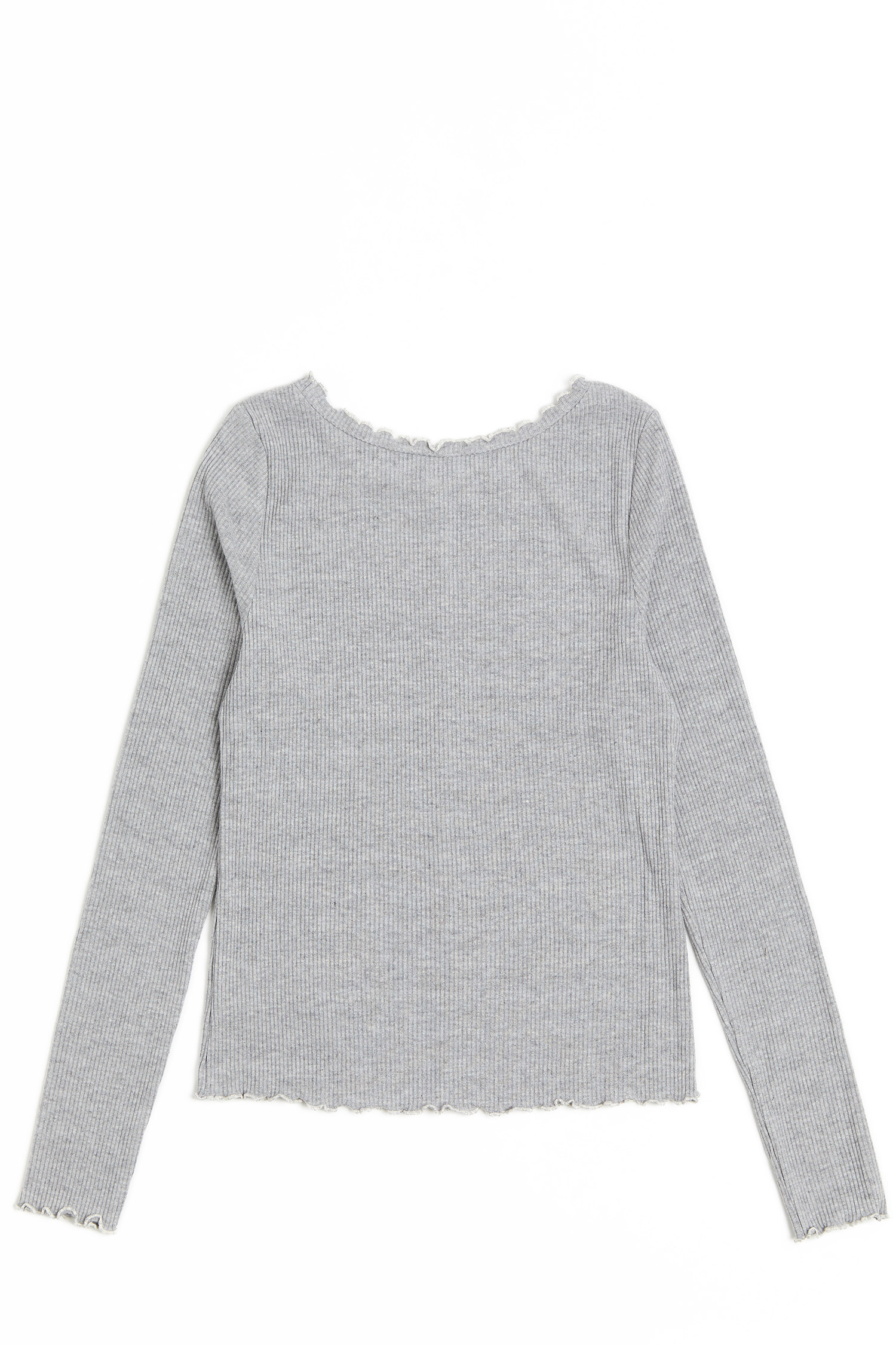 正反兩穿 挖洞坑條針織上衣(女)