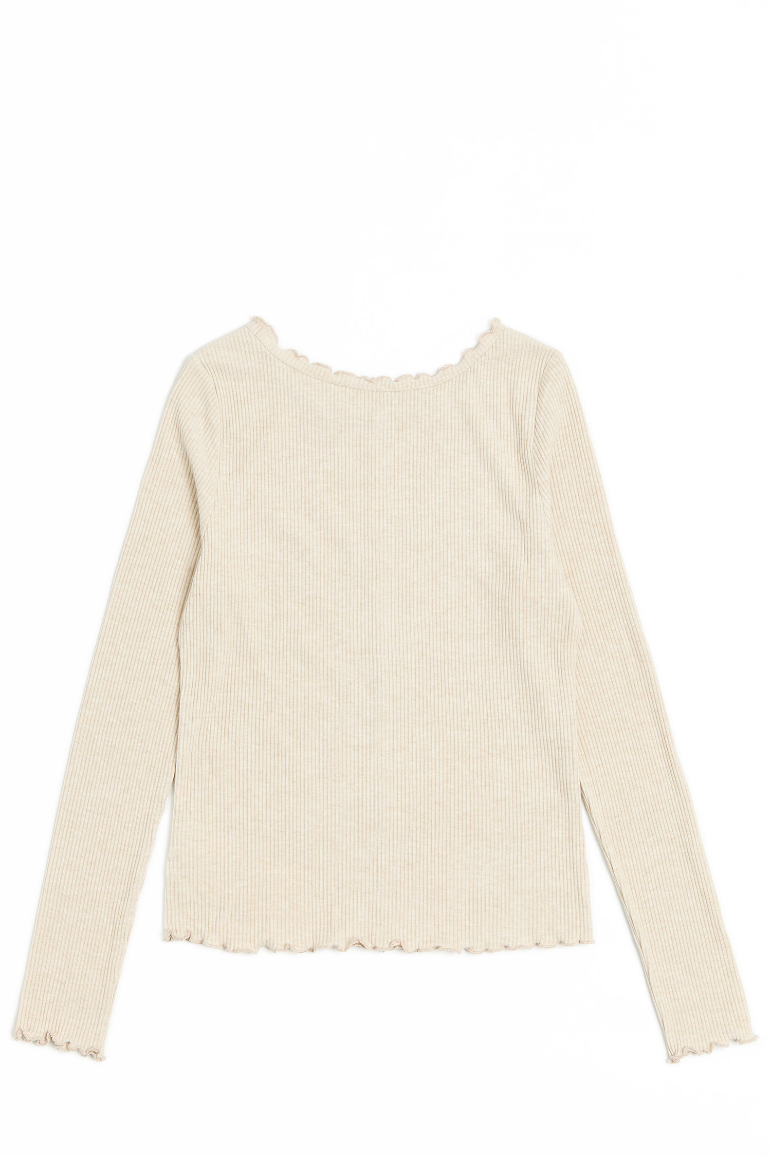 正反兩穿 挖洞坑條針織上衣(女)