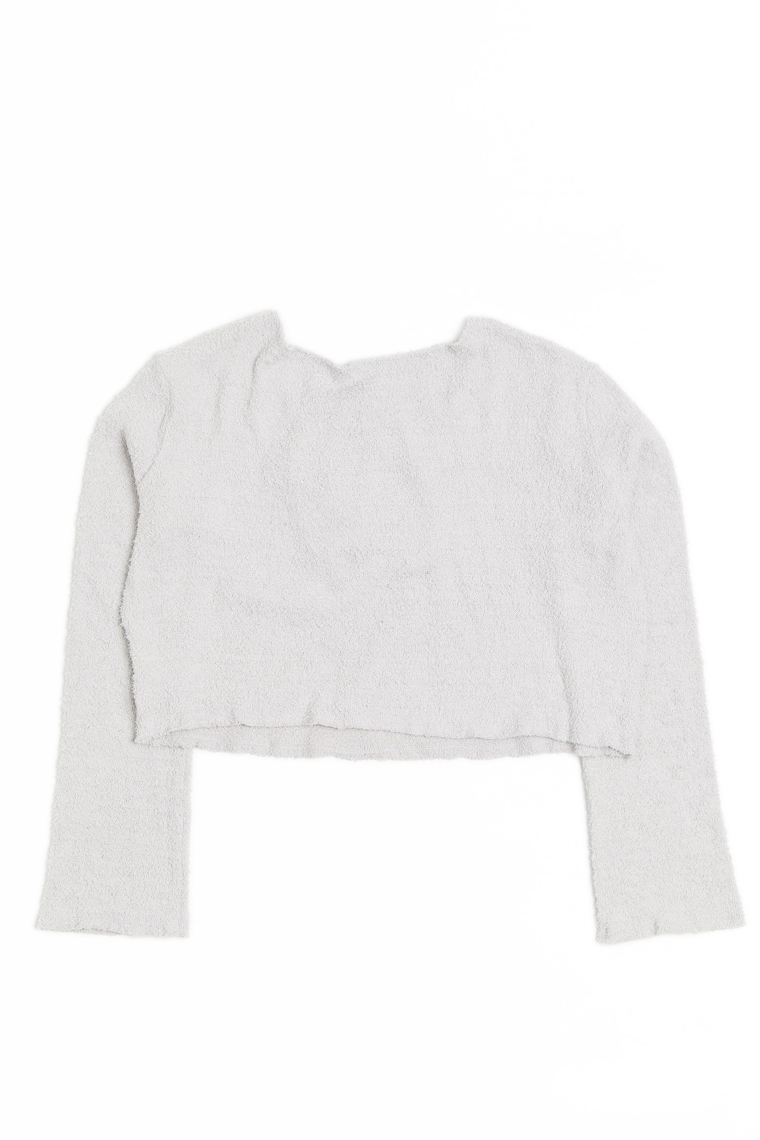 正反兩穿 毛毛綁帶上衣(女)