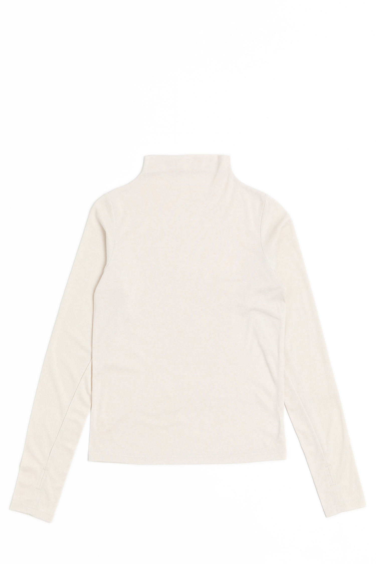 親膚小立領 指套針織上衣(女)