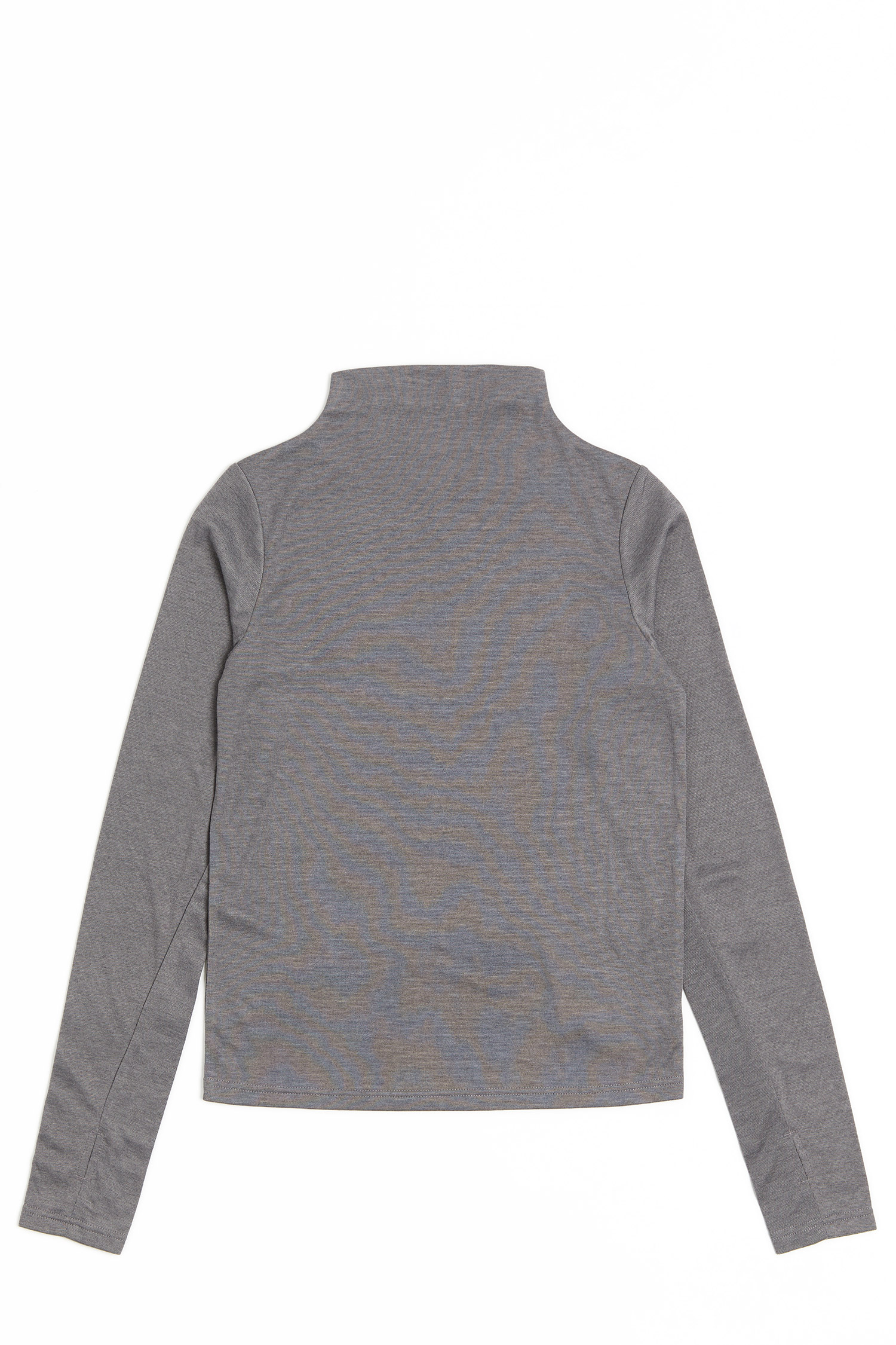 親膚小立領 指套針織上衣(女)