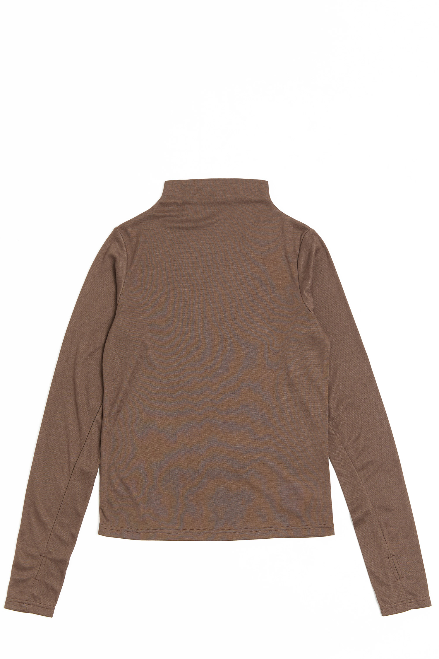 親膚小立領 指套針織上衣(女)