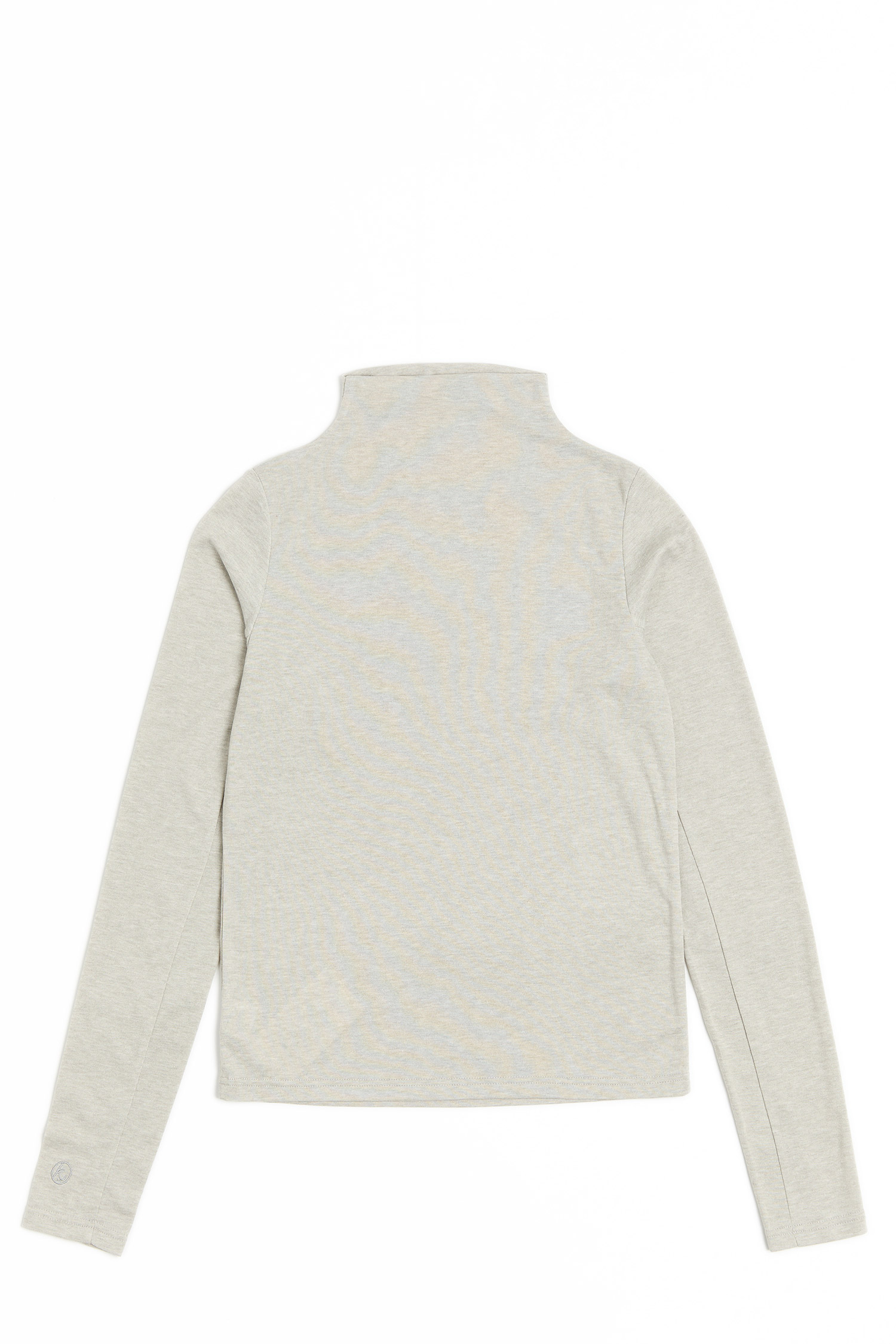 親膚小立領 指套針織上衣(女)