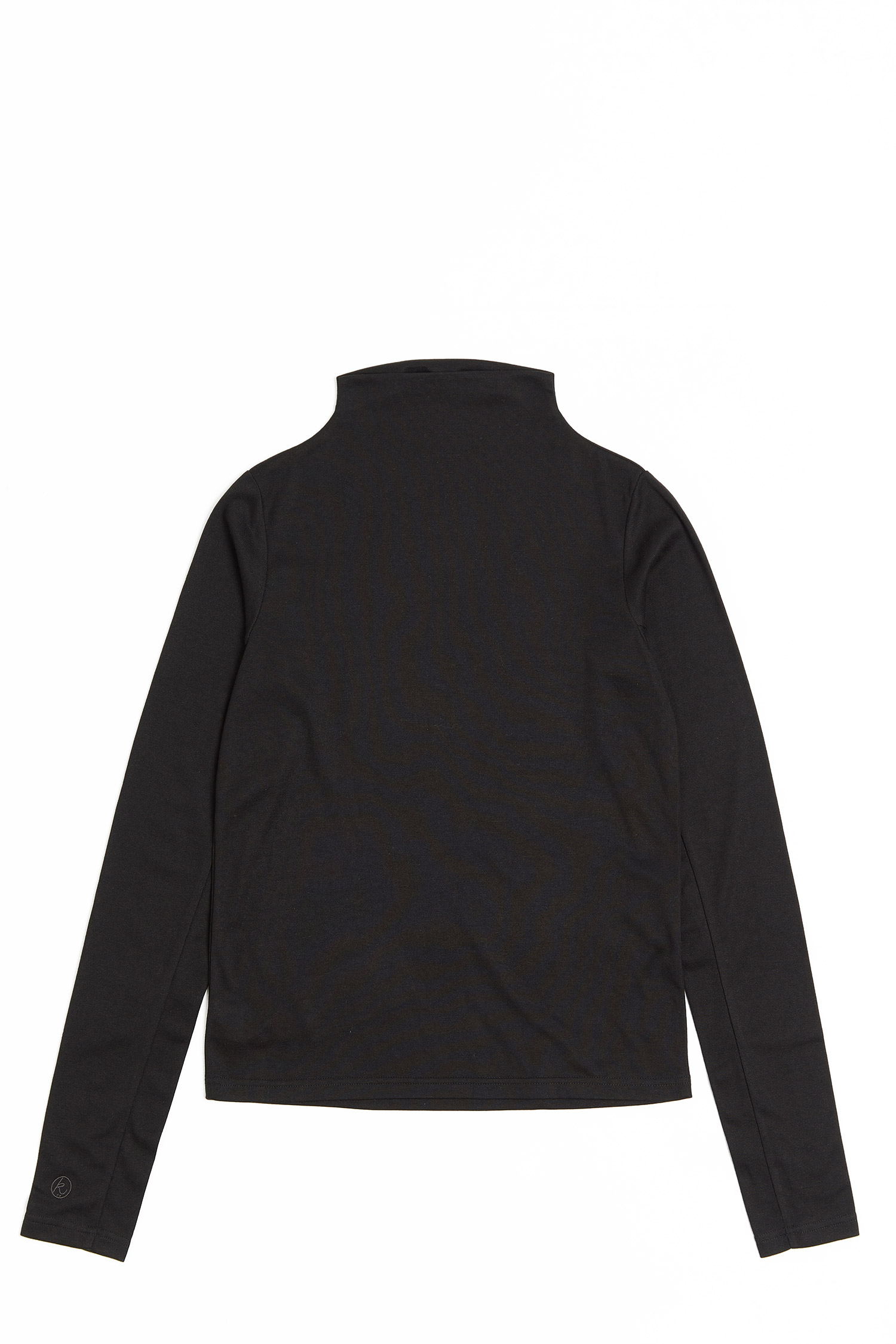 親膚小立領 指套針織上衣(女)