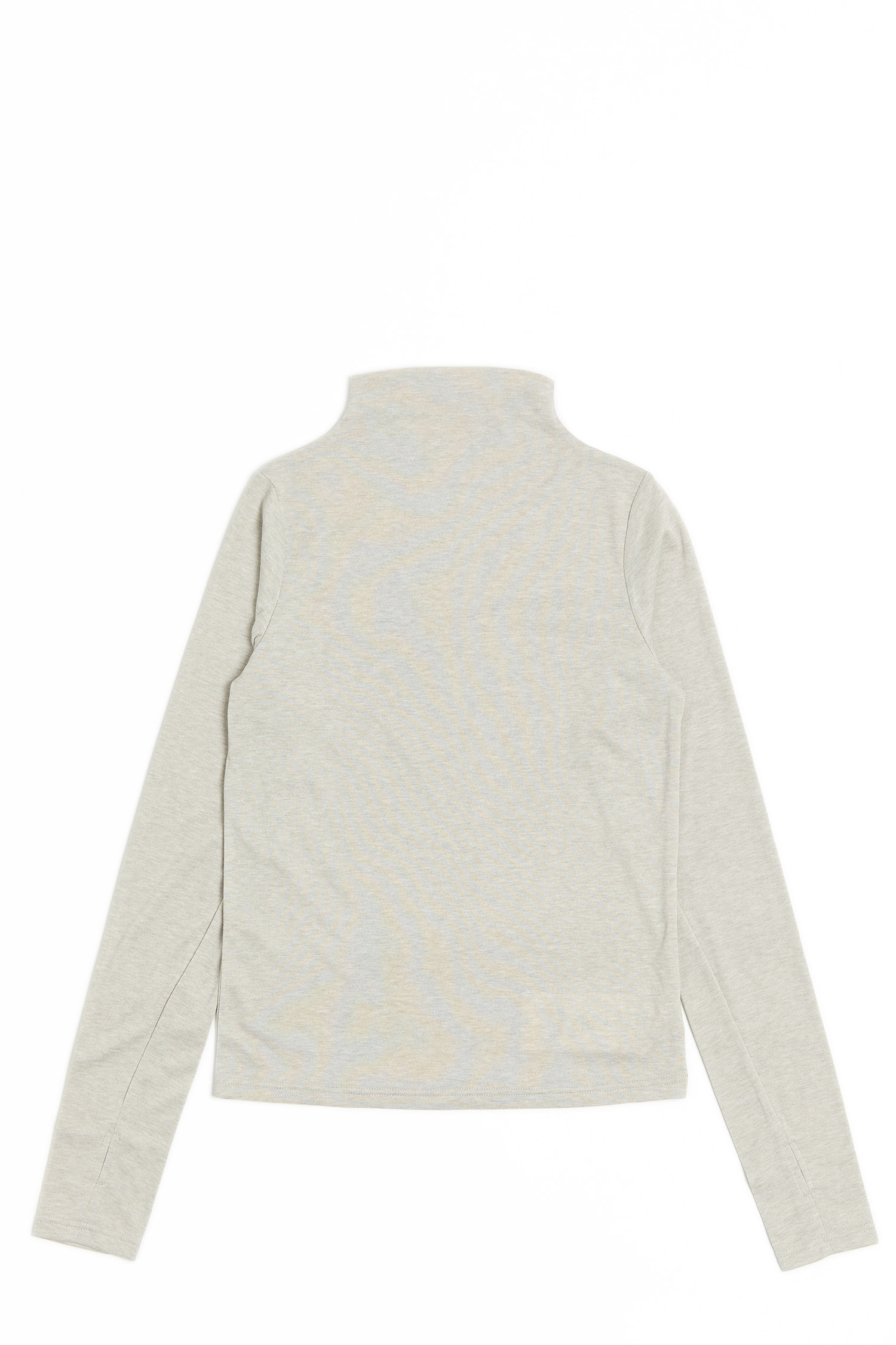 親膚小立領 指套針織上衣(女)