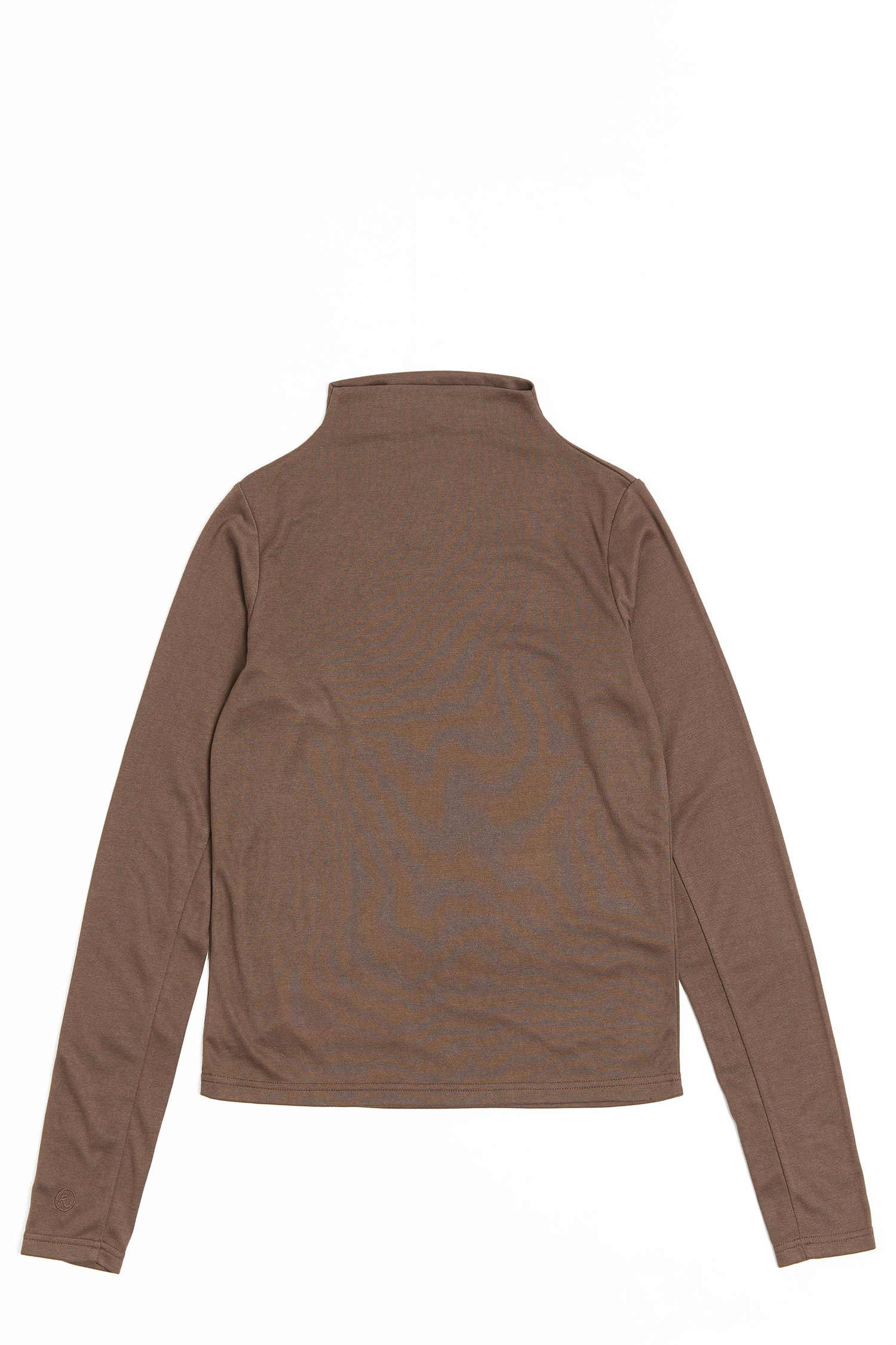 親膚小立領 指套針織上衣(女)