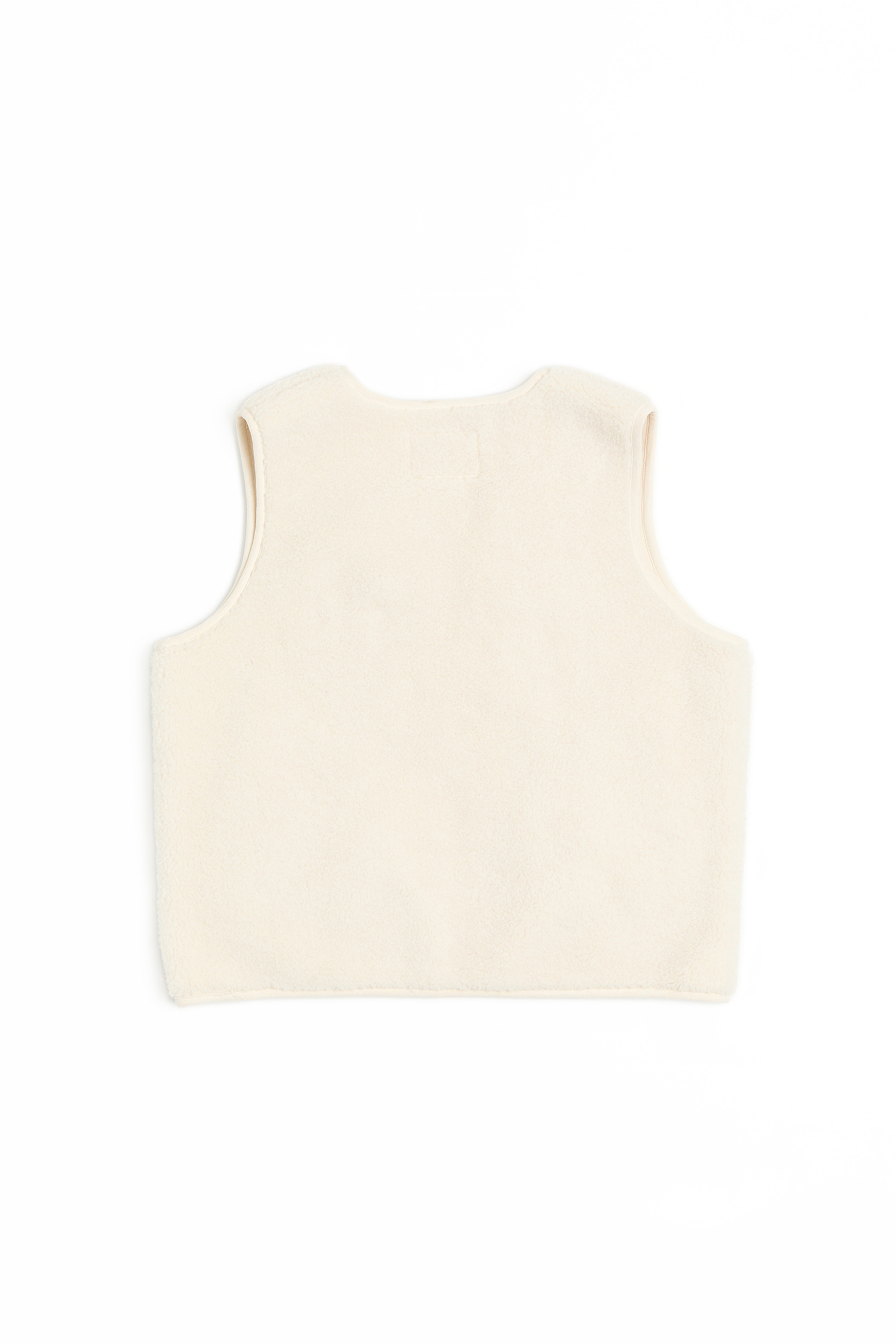 羊羔絨 麂皮口袋背心