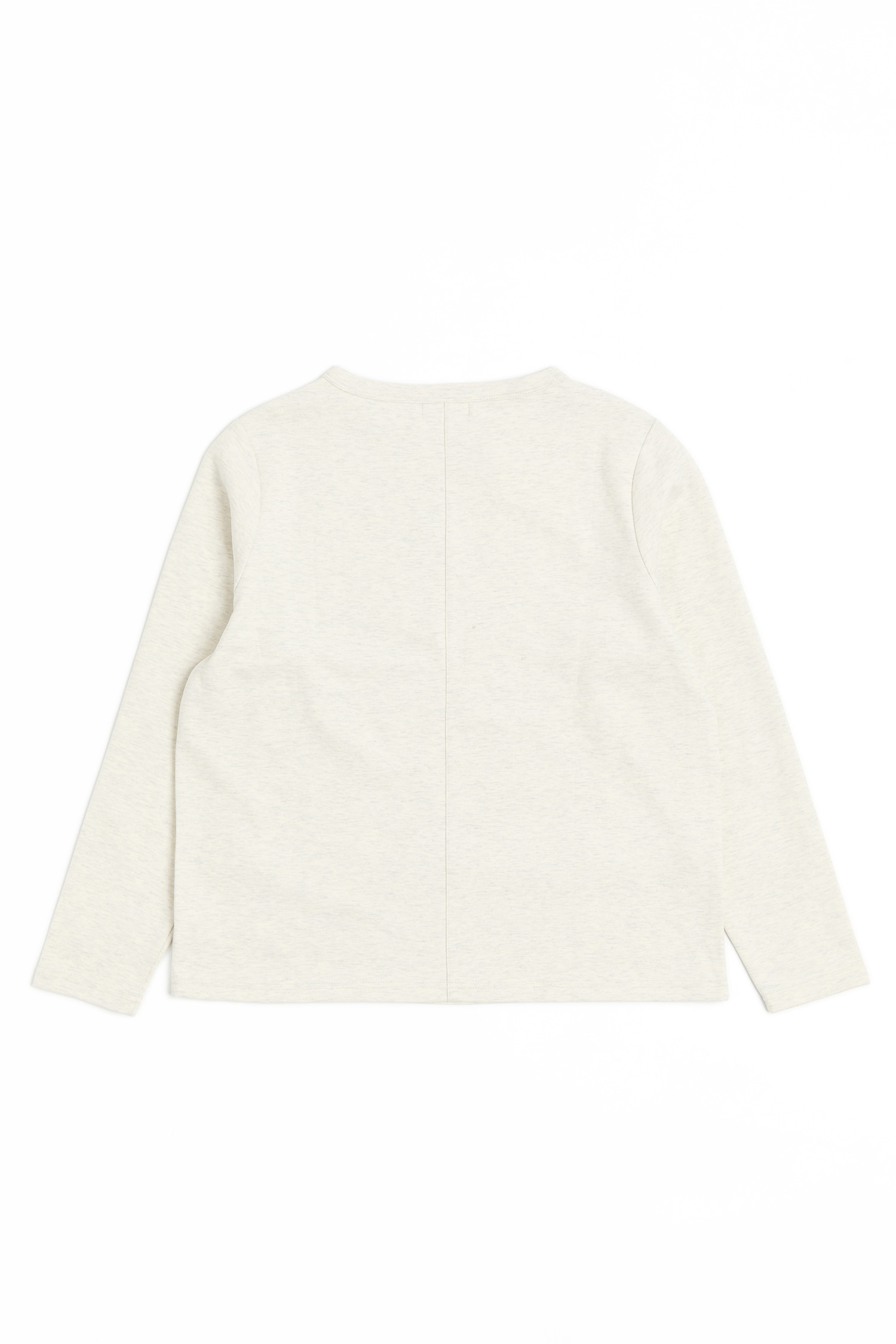 星星綿羊刺繡 磨毛長袖Tee