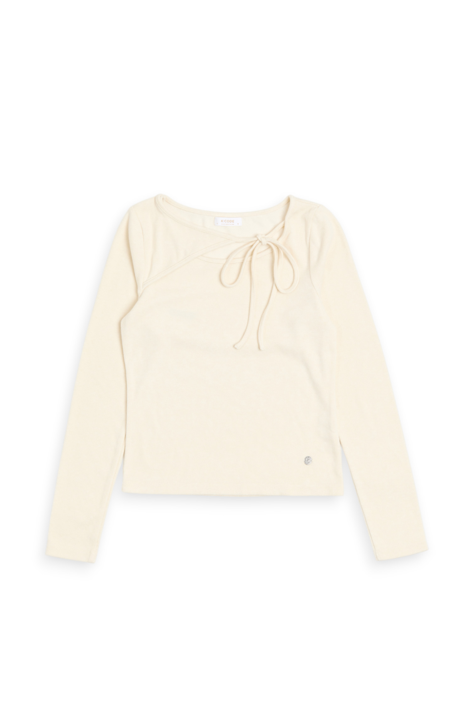 領口綁結造型上衣