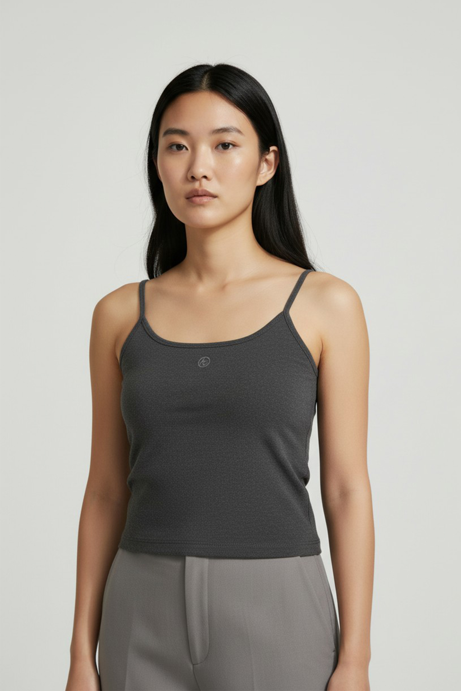 品牌刺繡 細絨保暖Bra背心