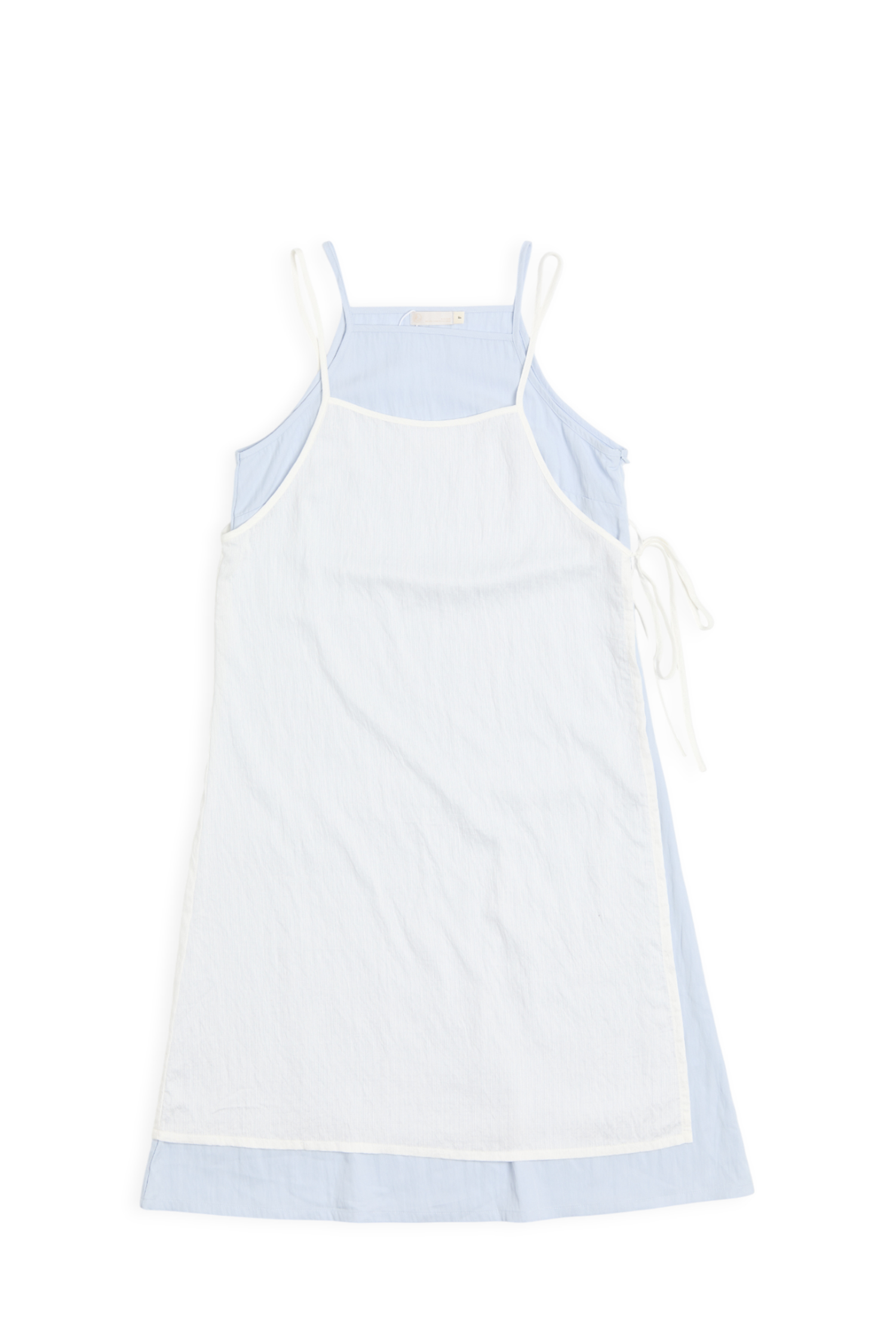 微透層次 A字長洋裝套組