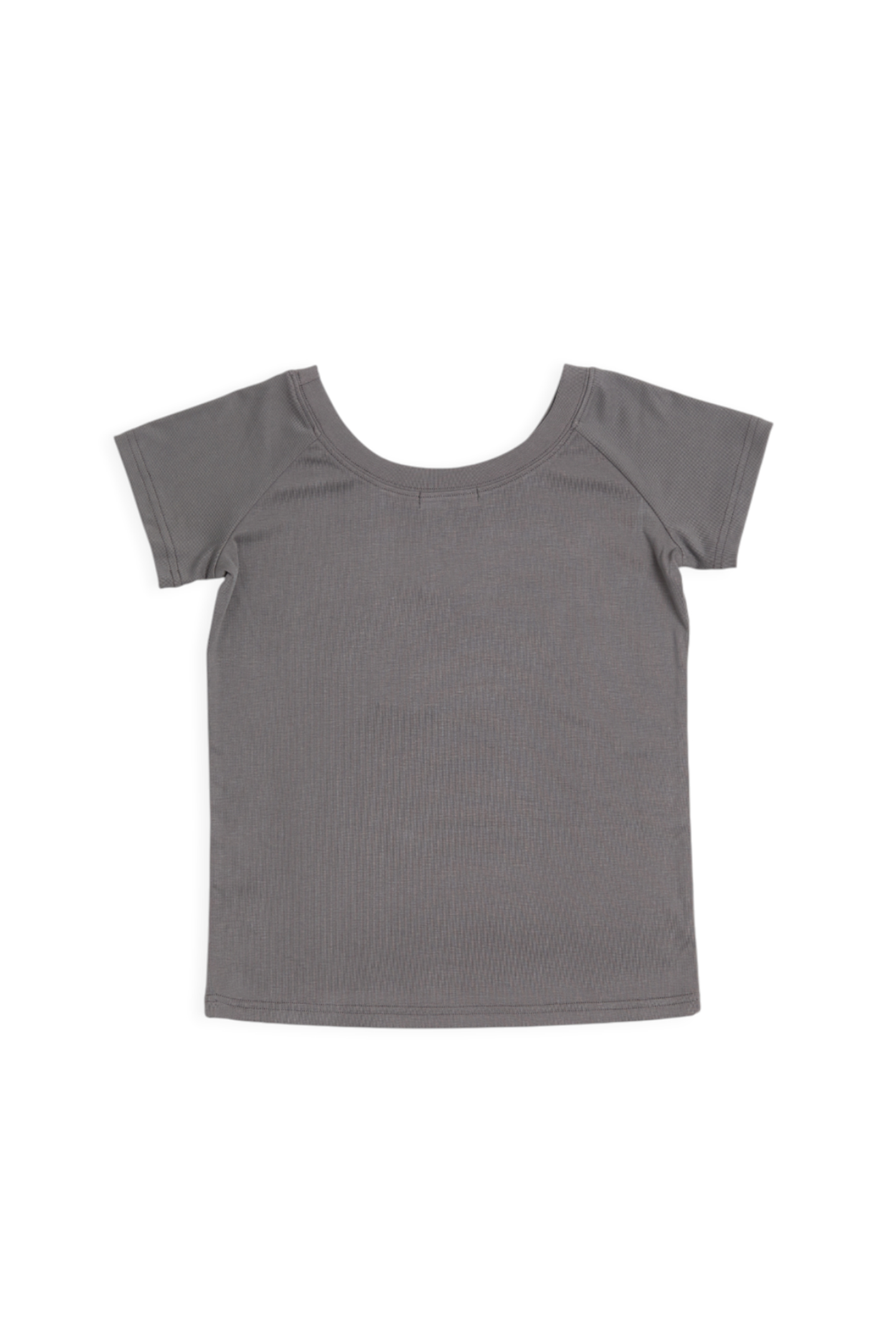 品牌刺繡 莫代爾短袖上衣