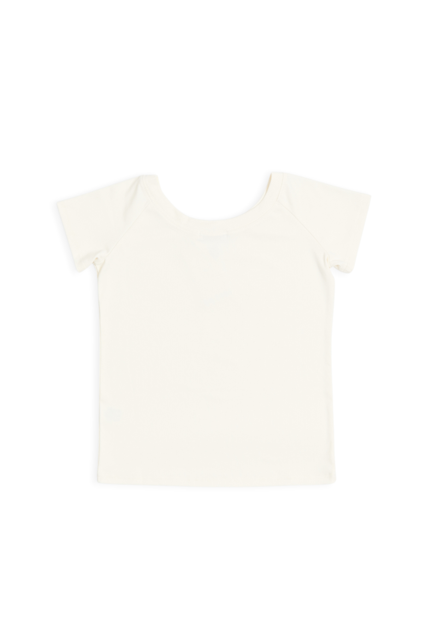 品牌刺繡 莫代爾短袖上衣