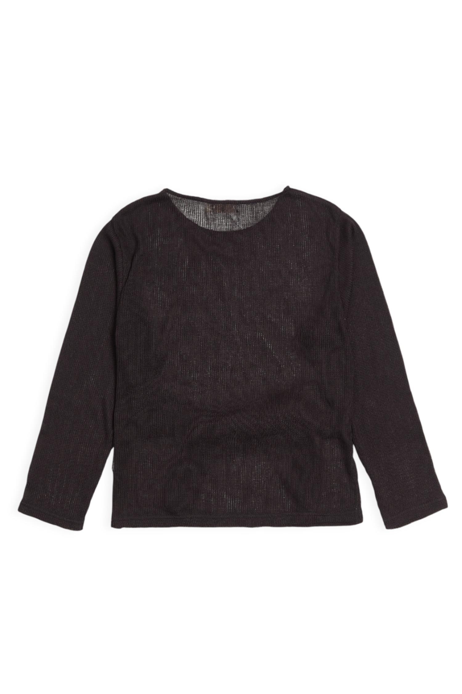 綁腰造型 簍空針織罩衫