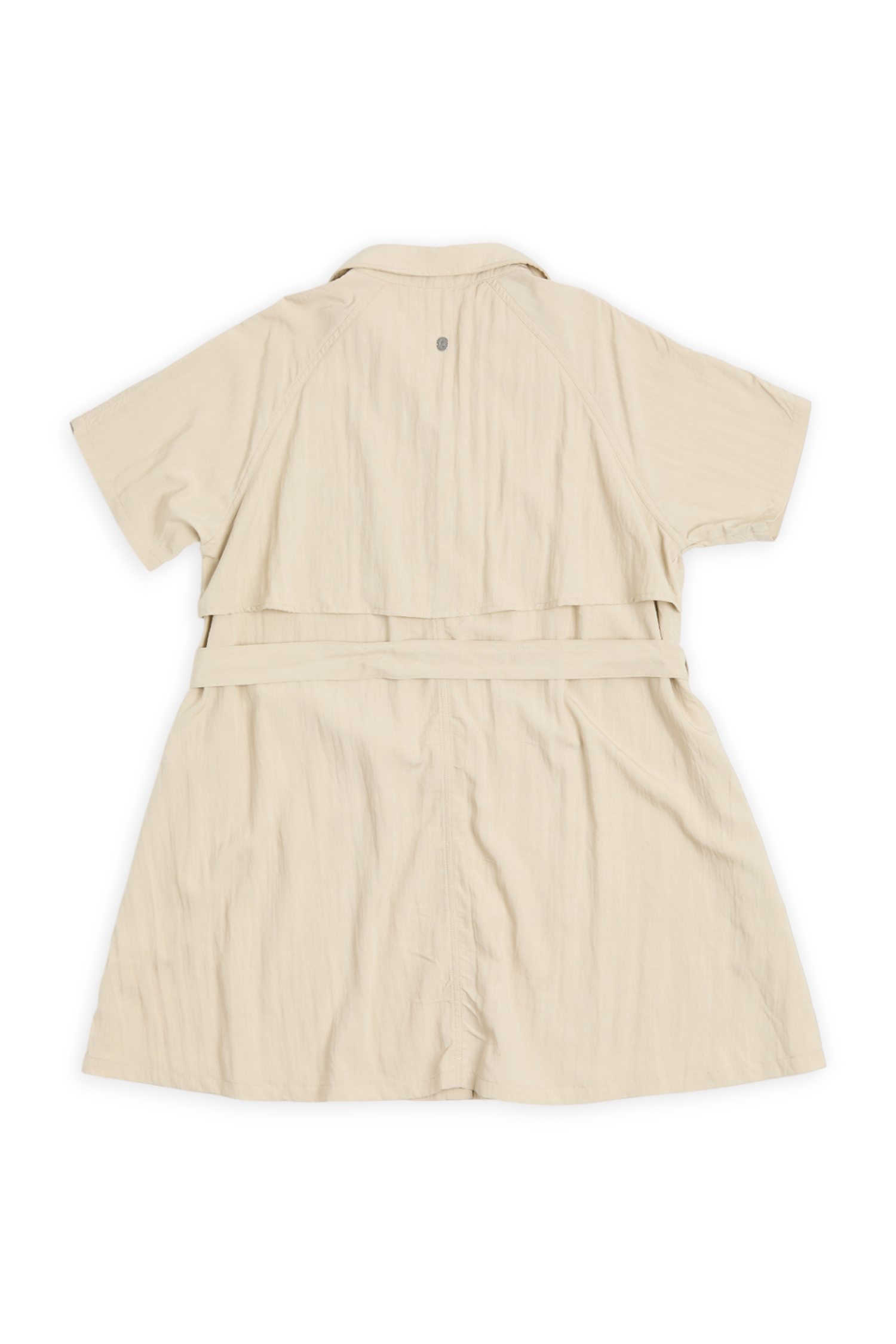 風衣感 短袖襯衫洋裝(外套)