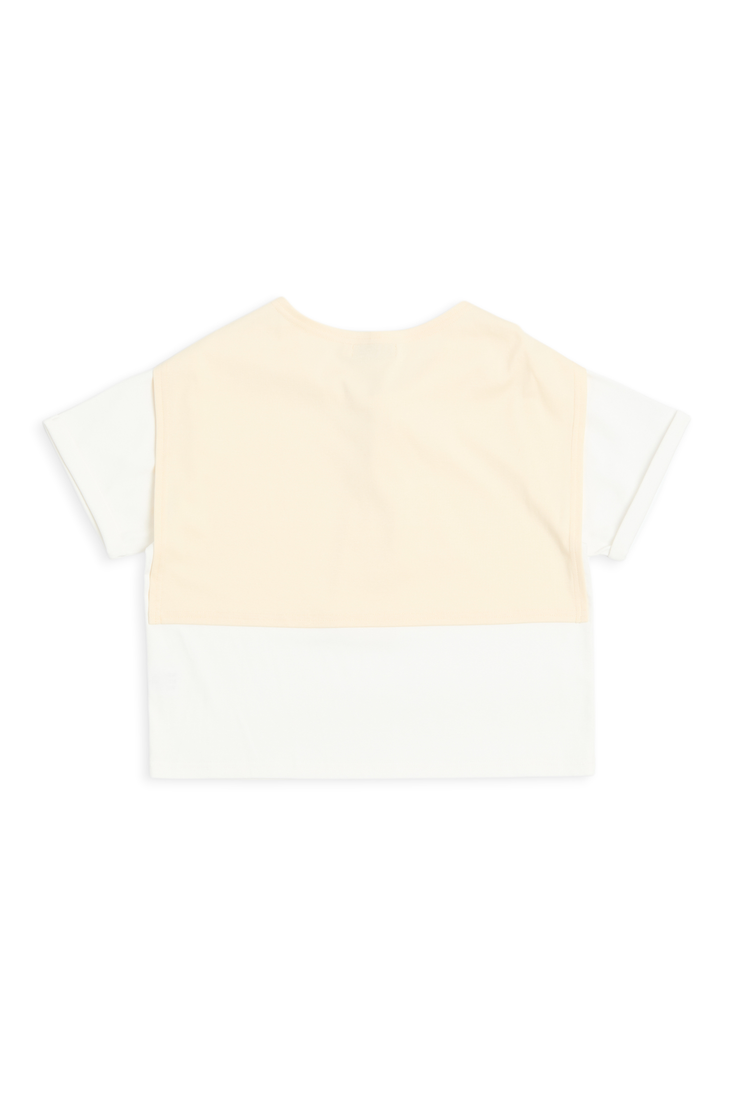 清新感 披肩短袖上衣組