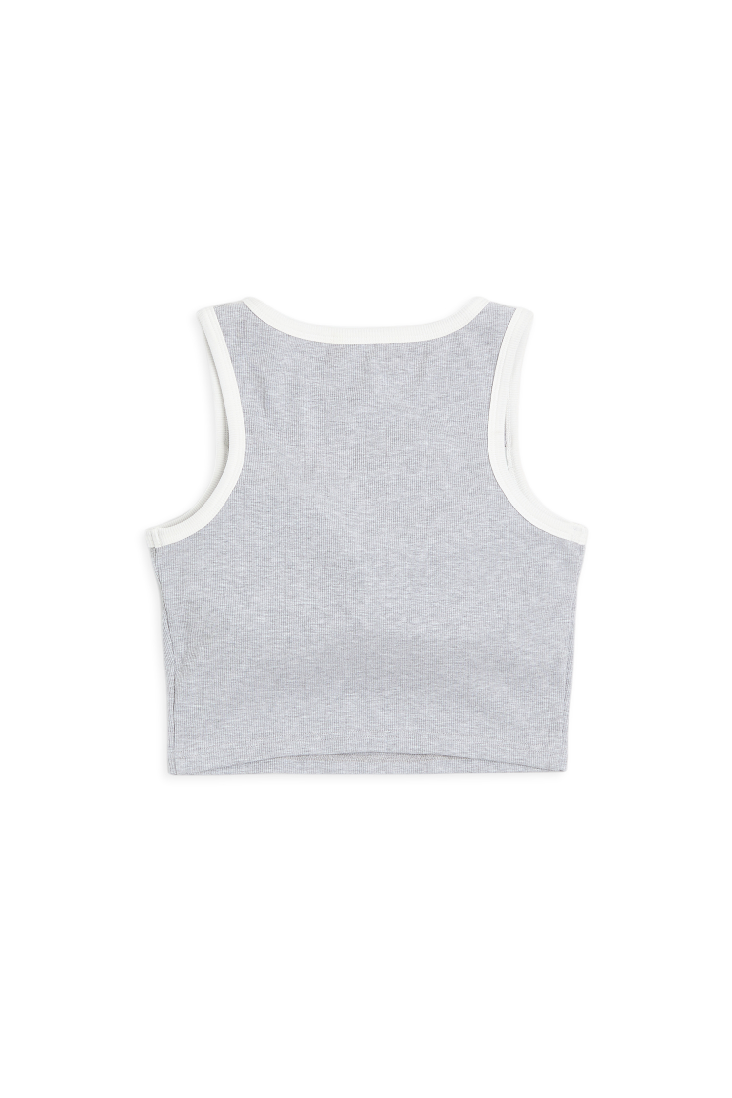 半開襟 羅紋Bra背心