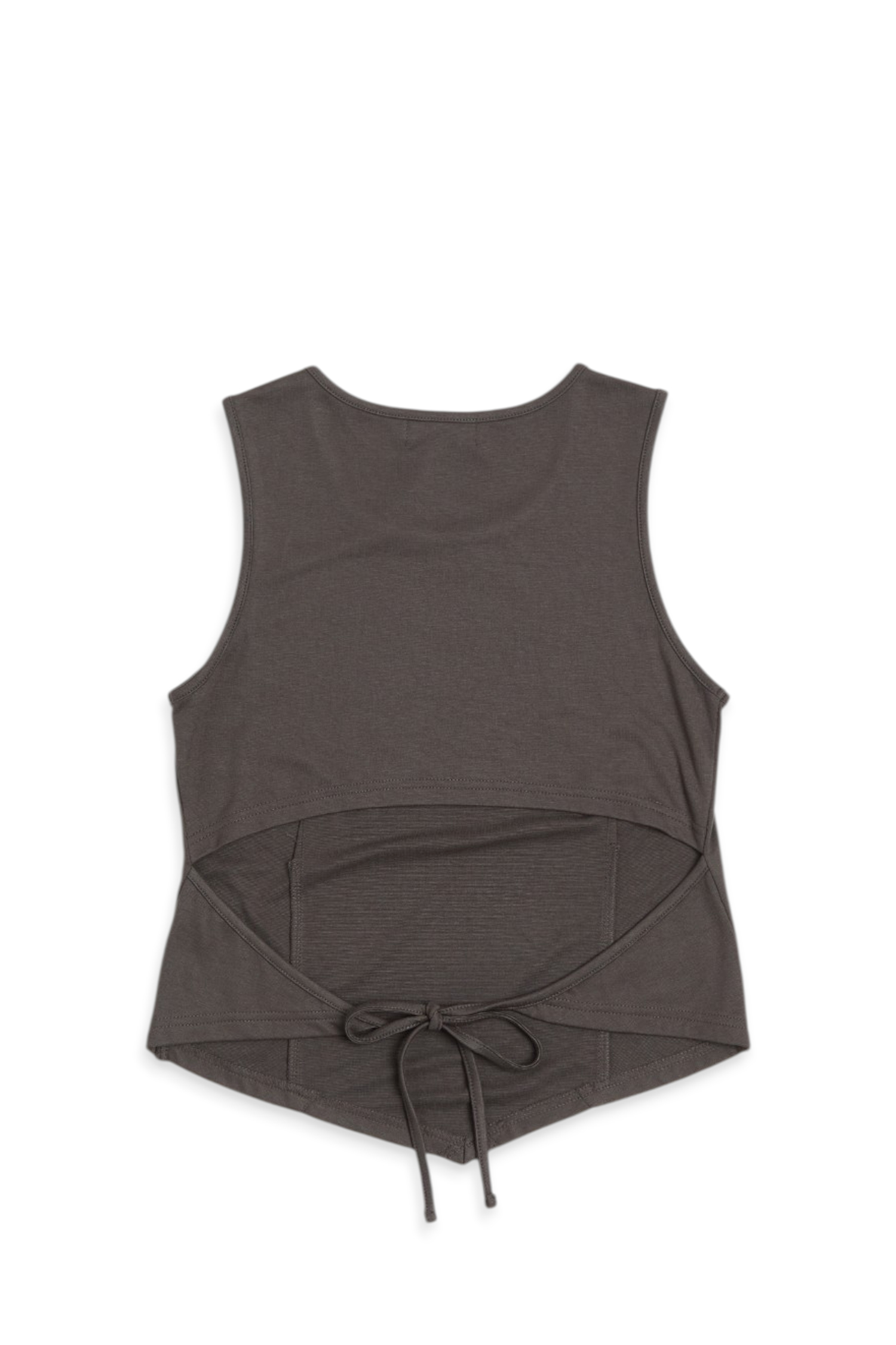 簍空挖背 綁結造型背心