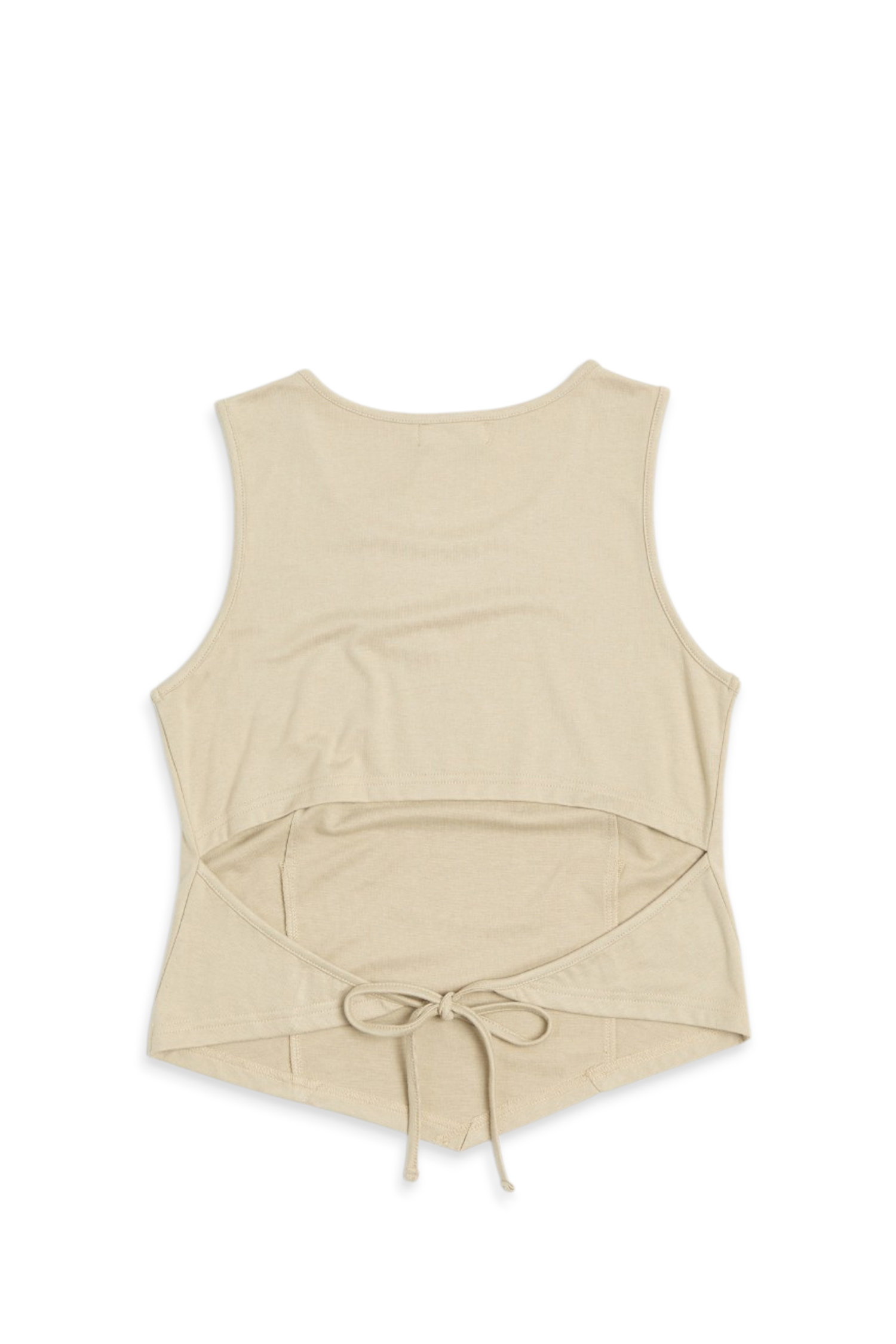 簍空挖背 綁結造型背心