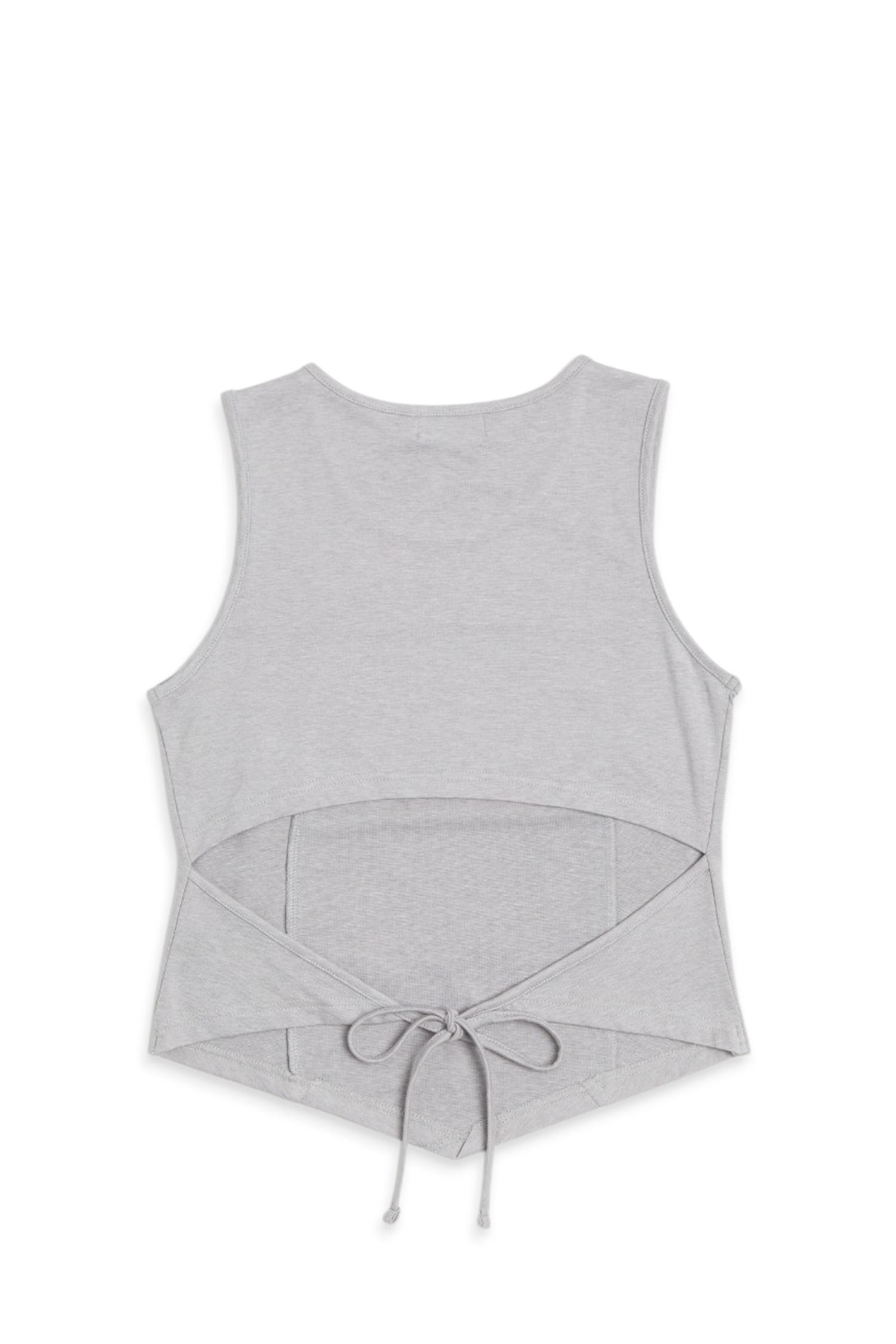 簍空挖背 綁結造型背心