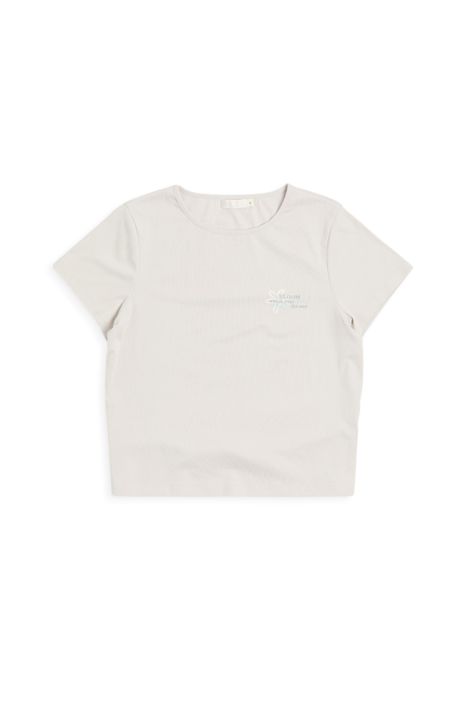 柔光綻放 綁繩短袖上衣