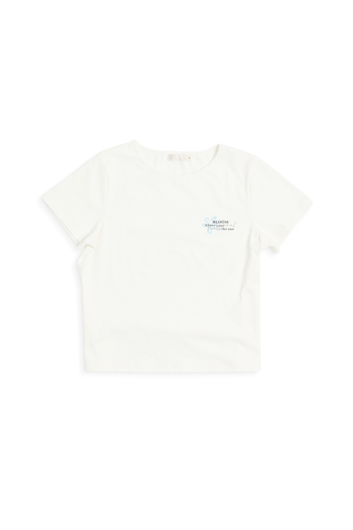 柔光綻放 綁繩短袖上衣