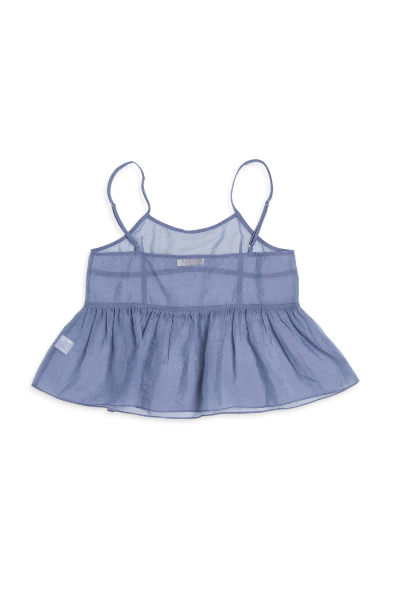 微光透紗 細肩外搭背心