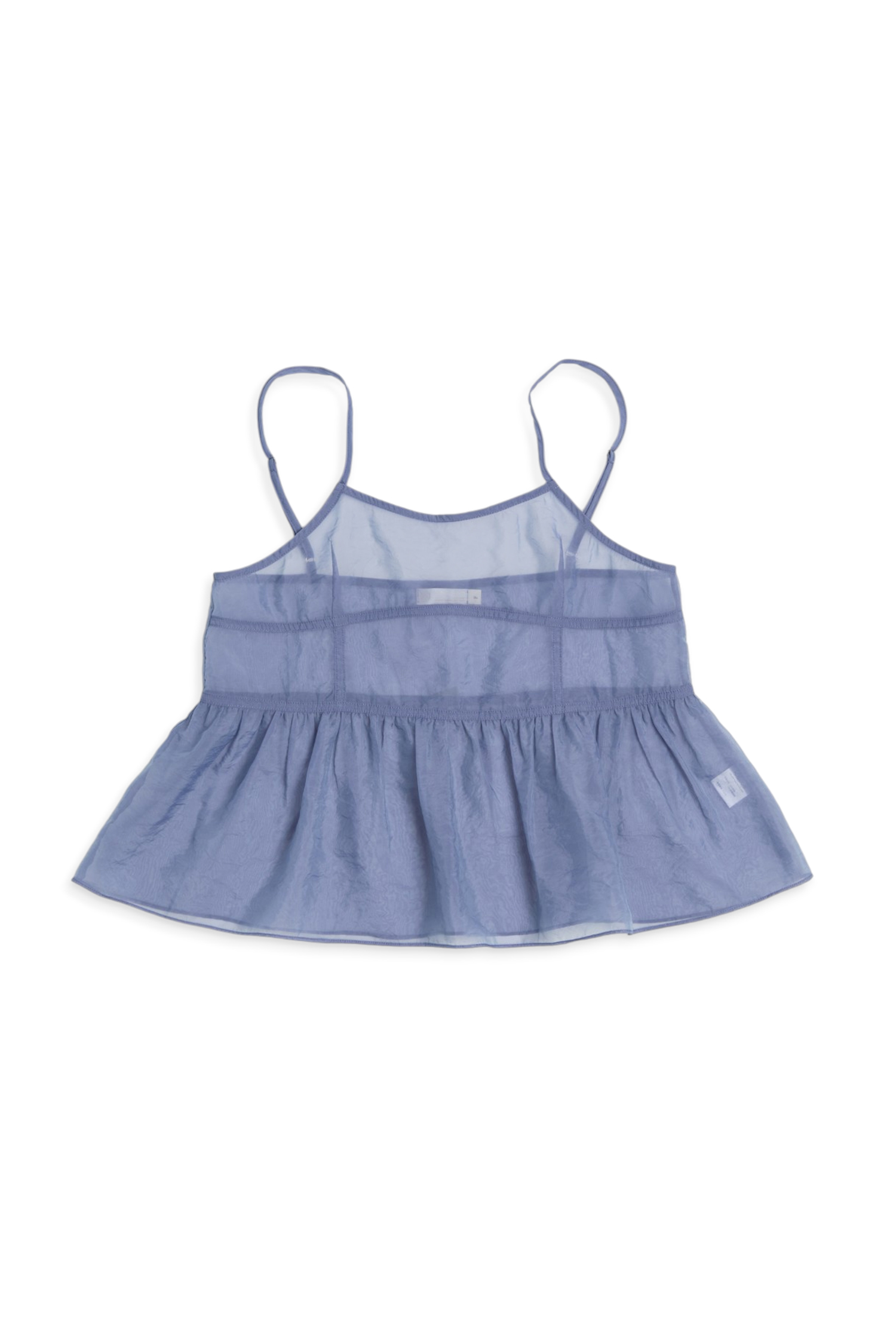 微光透紗 細肩外搭背心