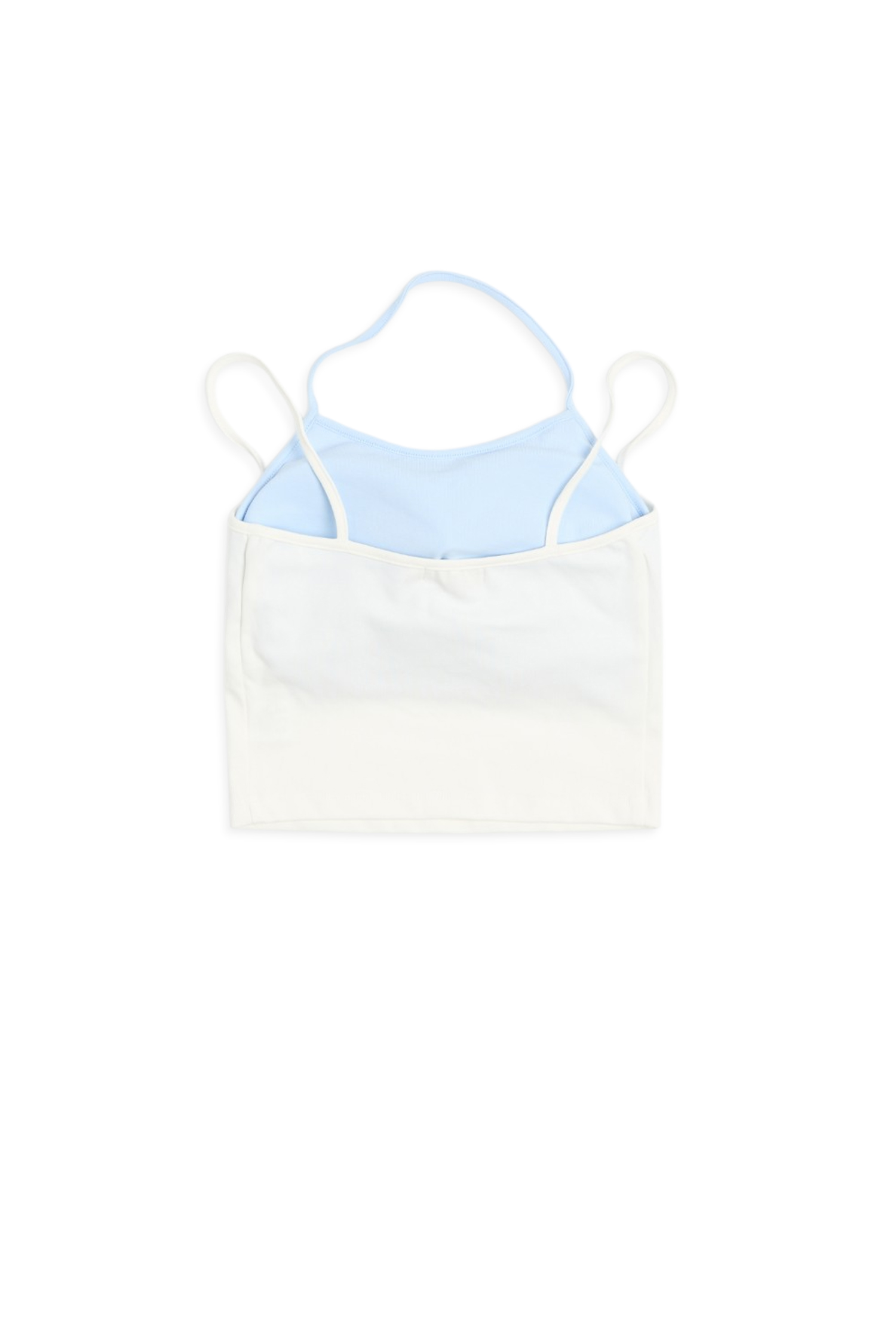 蕾絲撞色 雙層BRA上衣