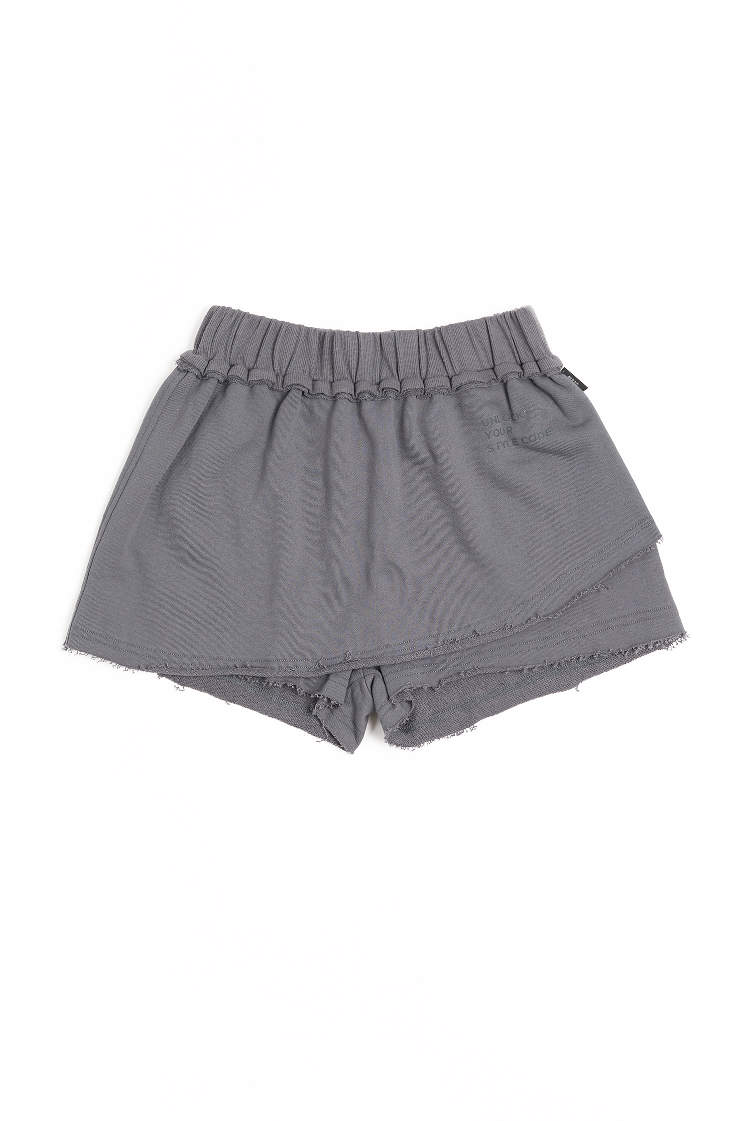 K:CODE 反縫設計 針織短褲裙(女)