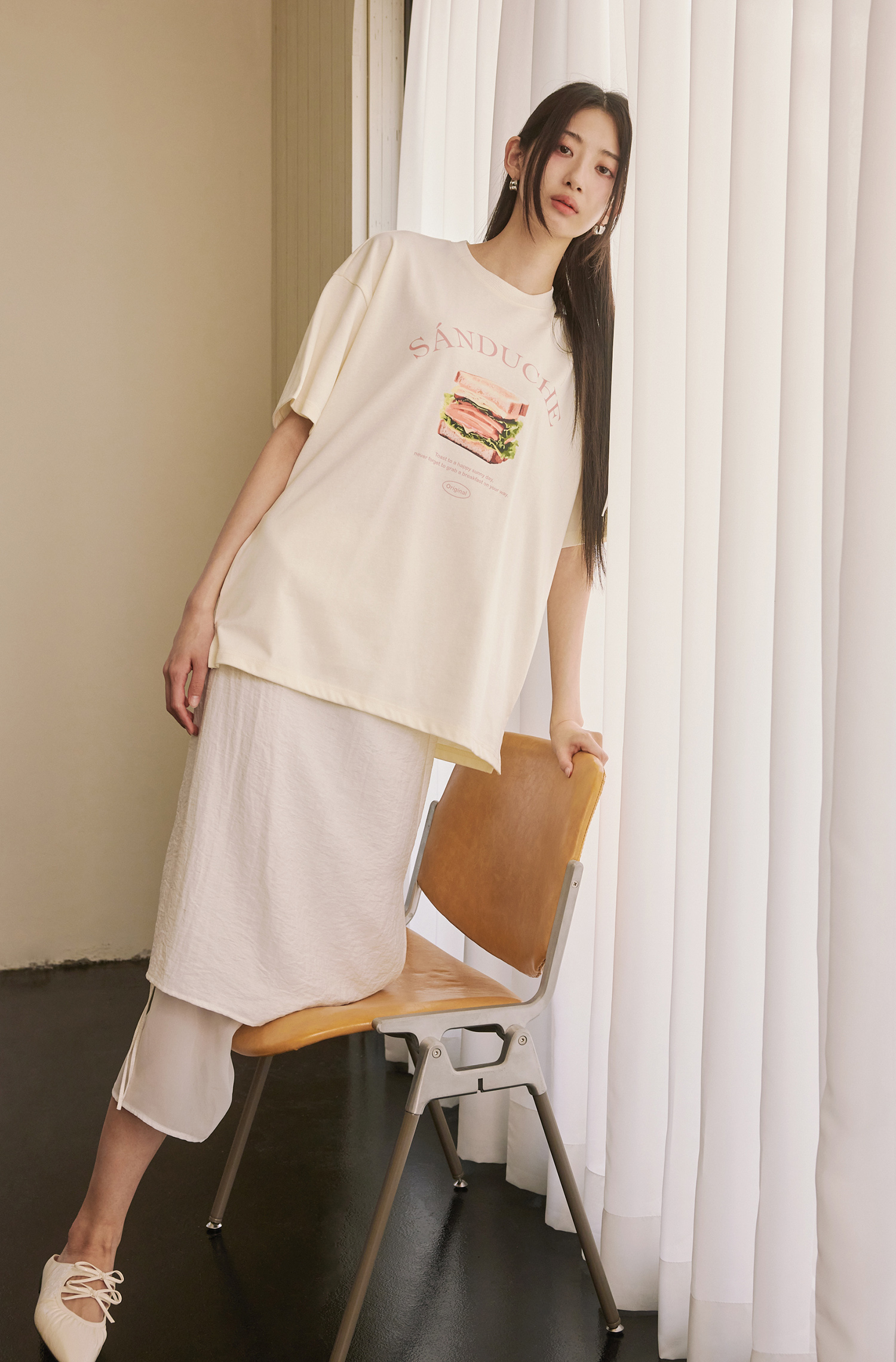 K:CODE 雙層雪紡仙女長裙(女)