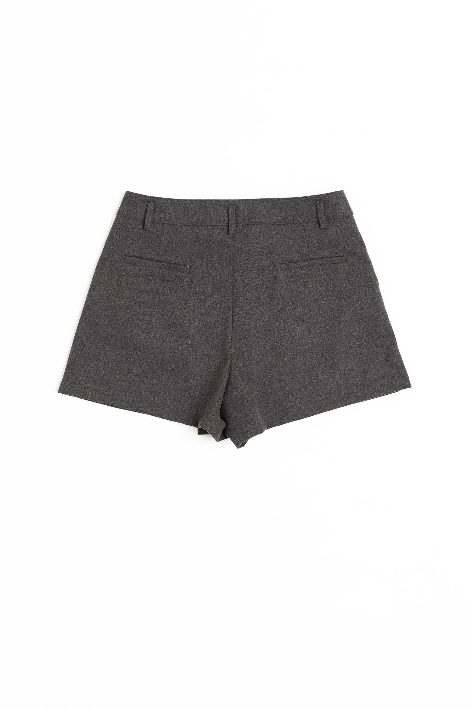 斜切A字毛呢褲裙(女)