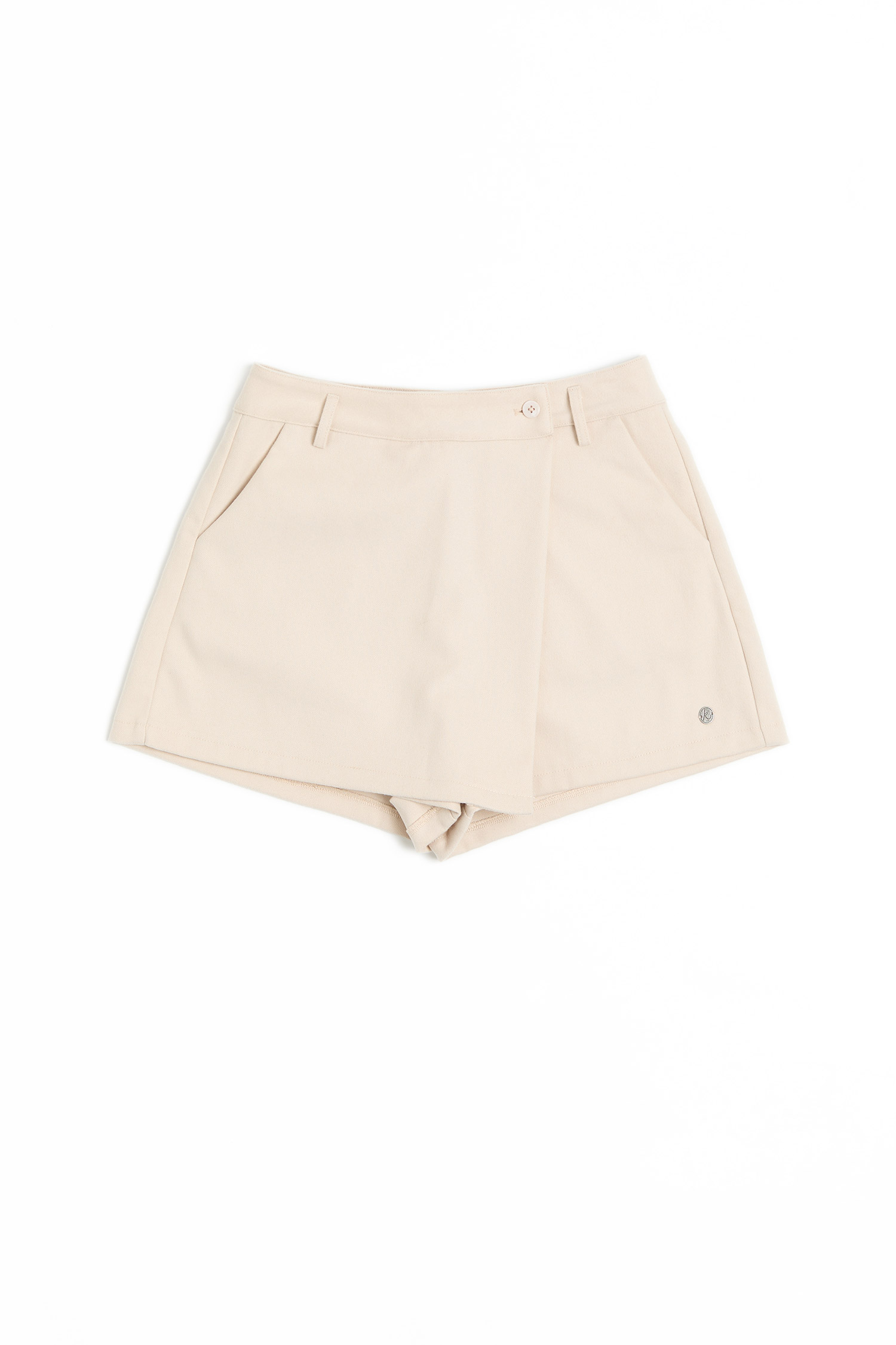 斜切A字毛呢褲裙(女)