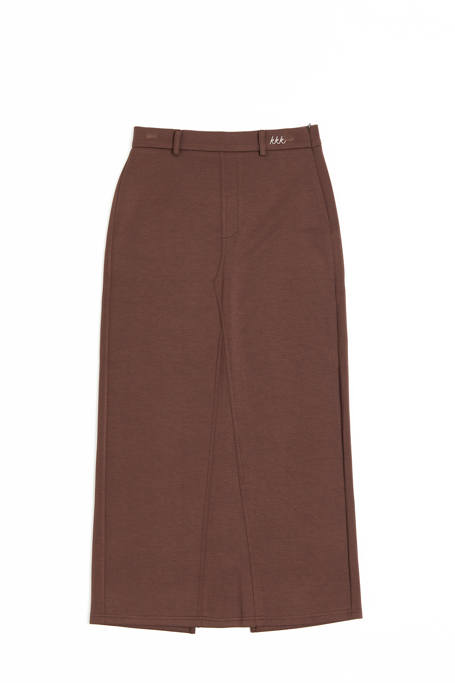 奶霜舒芙棉 剪接直筒裙