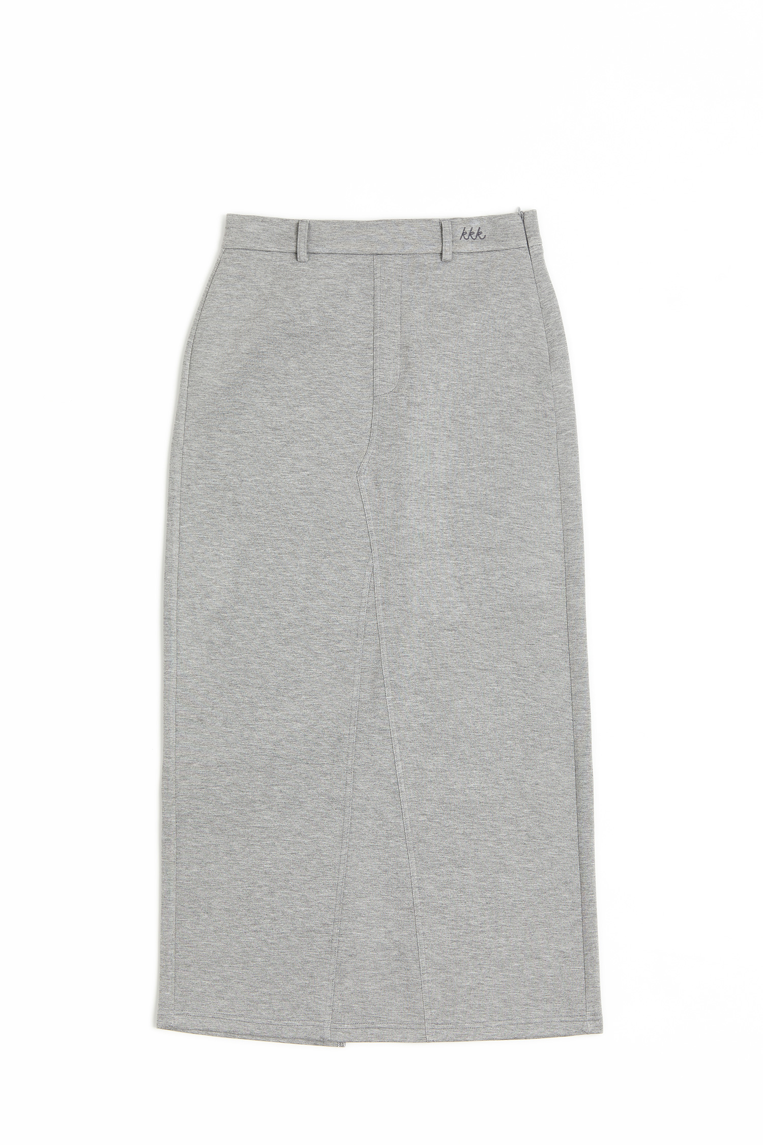 奶霜舒芙棉 剪接直筒裙