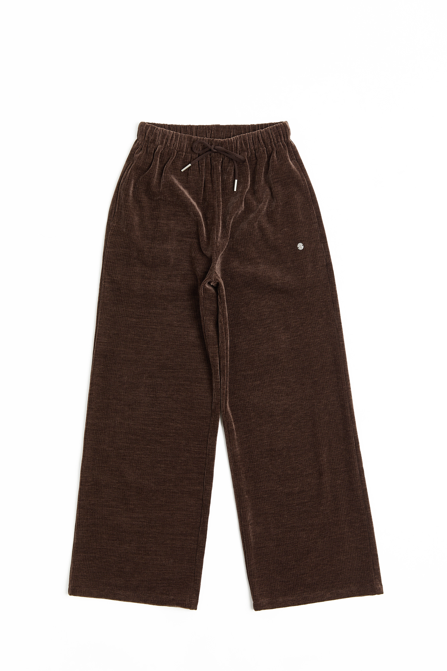 雪尼爾絨 保暖直筒寬褲