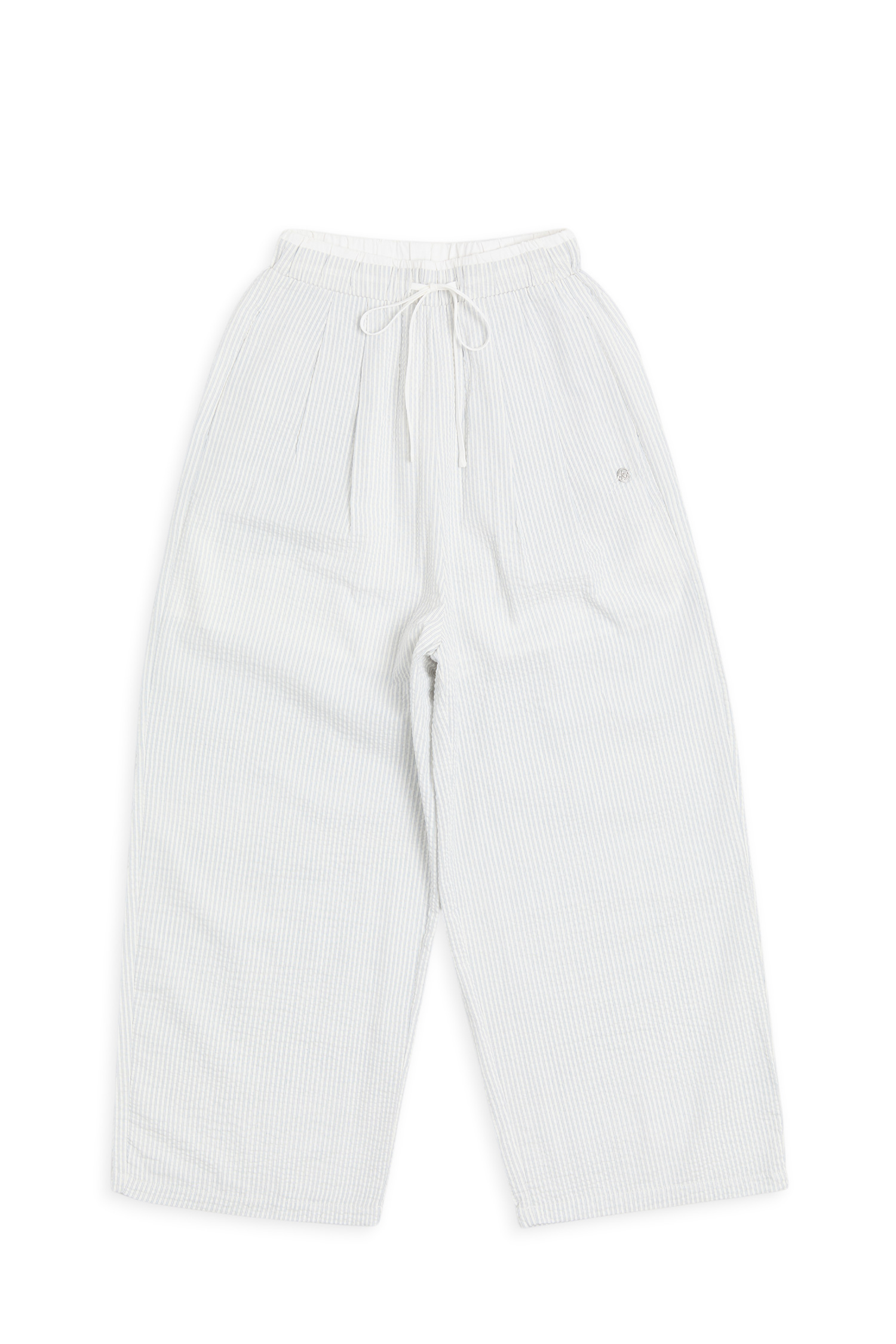 慵懶春日 直條闊腿寬褲