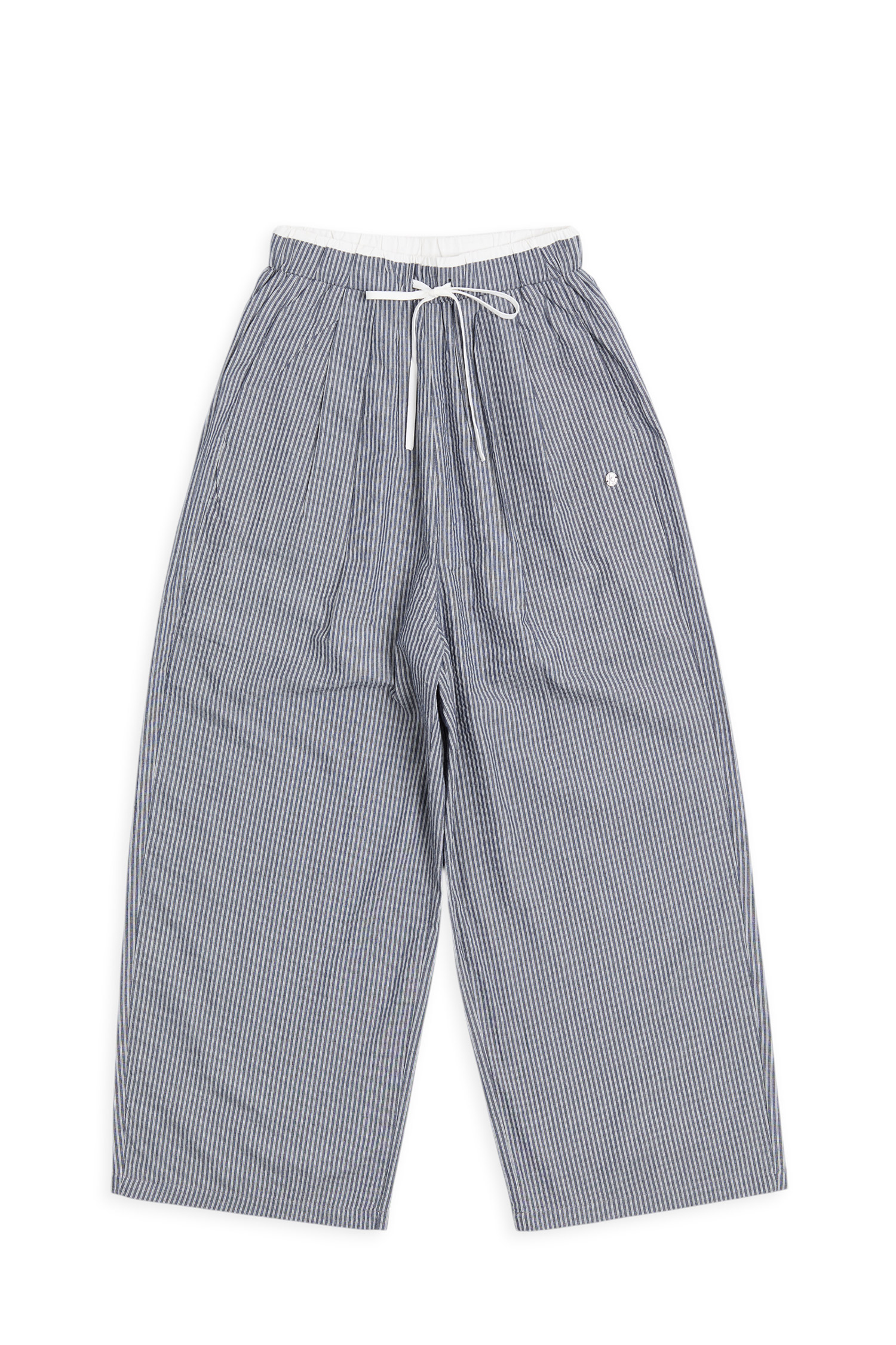 慵懶春日 直條闊腿寬褲