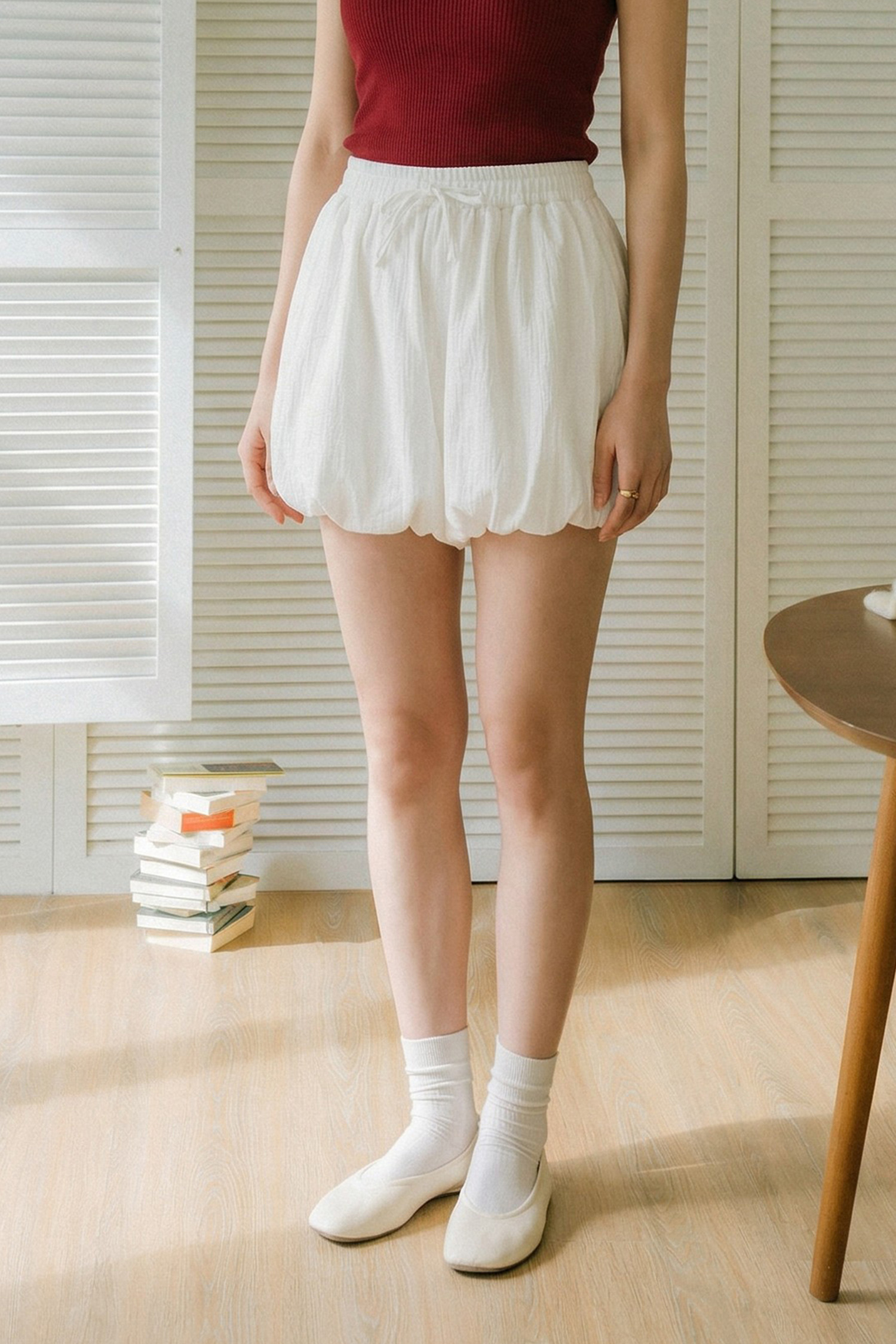 泡泡感 花苞雲朵裙