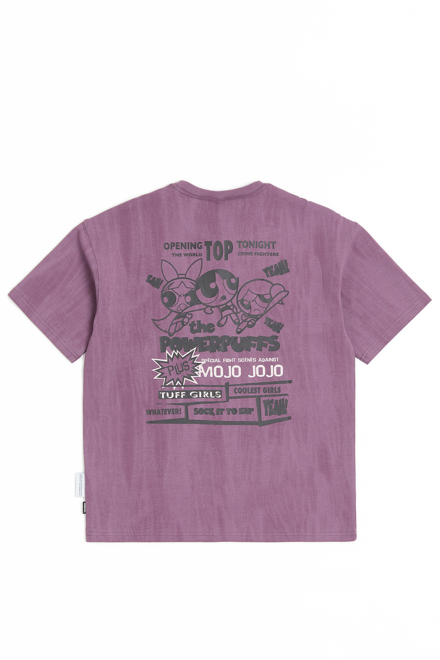 飛天小女警 渲染印花短袖上衣