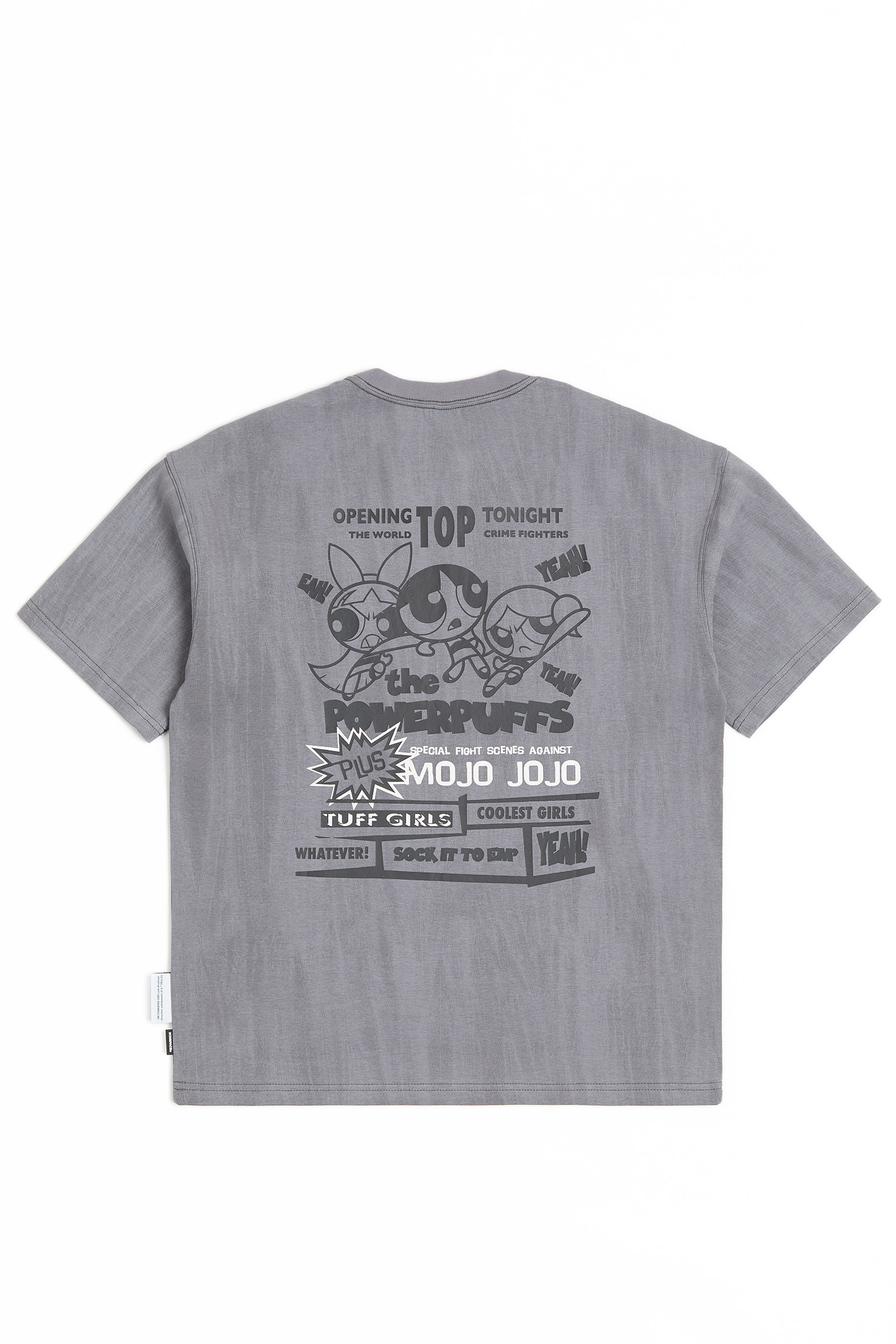 飛天小女警 渲染印花短袖上衣