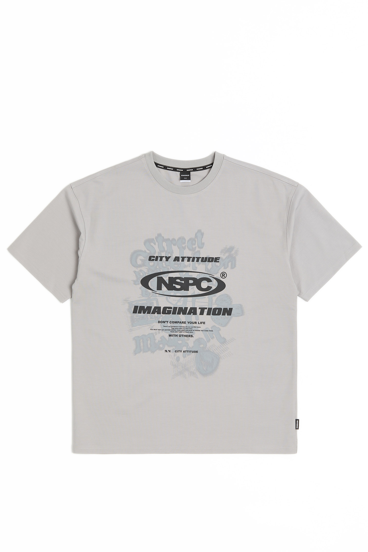 天絲羅馬 街頭文字短袖上衣