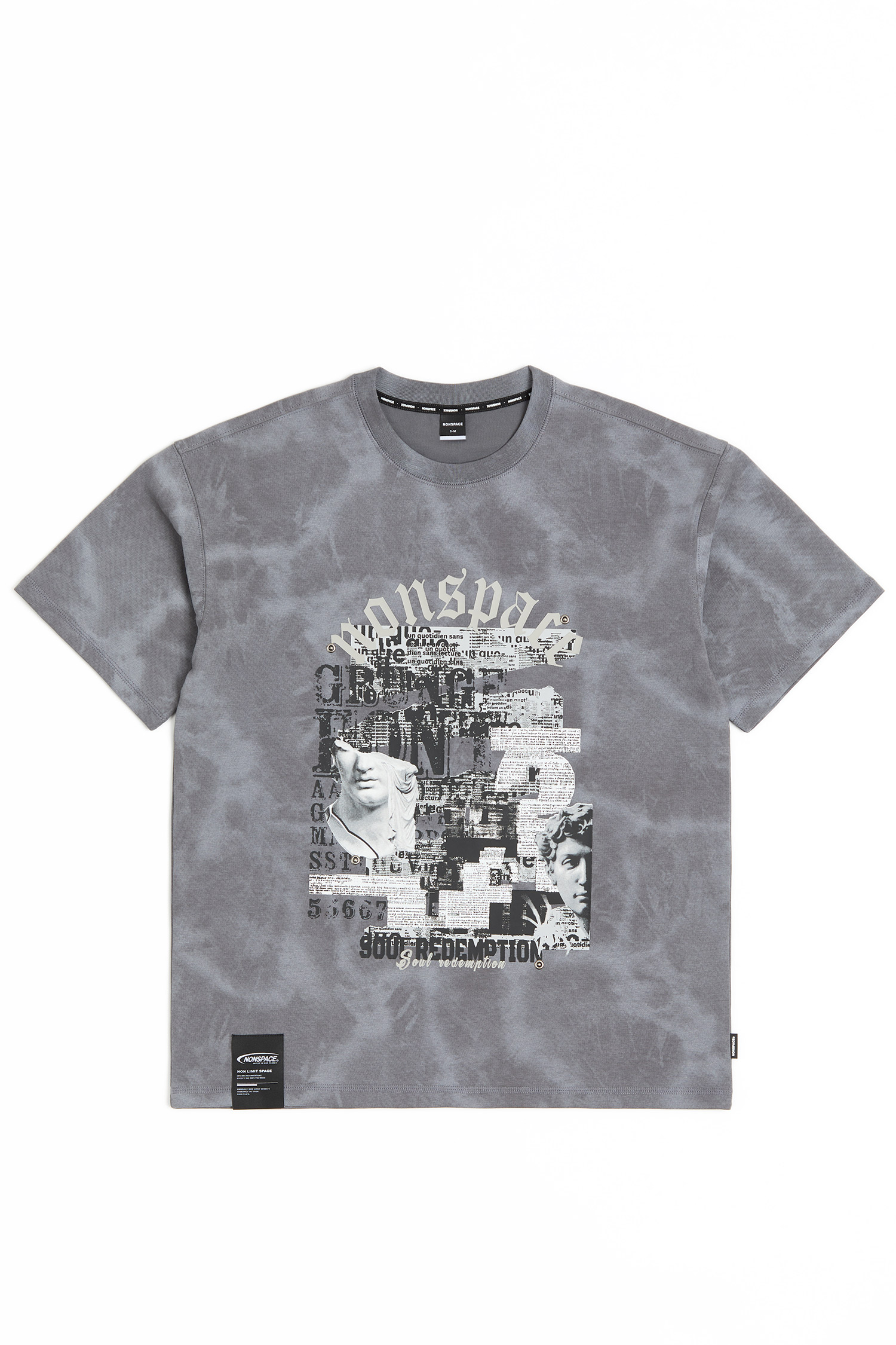 品牌雕塑印花 短袖上衣